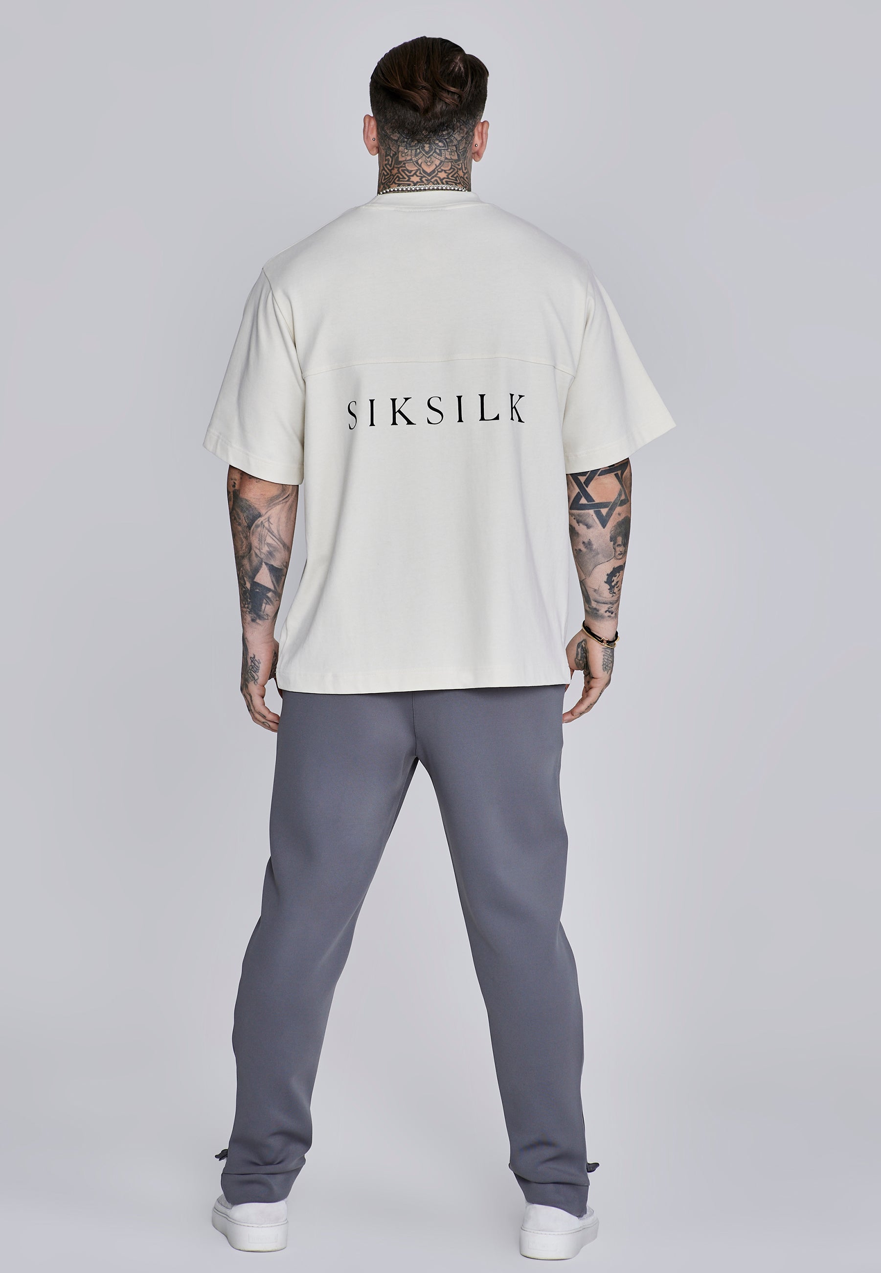 Essentials Poly Joggers in Dark Grey Hosen SikSilk