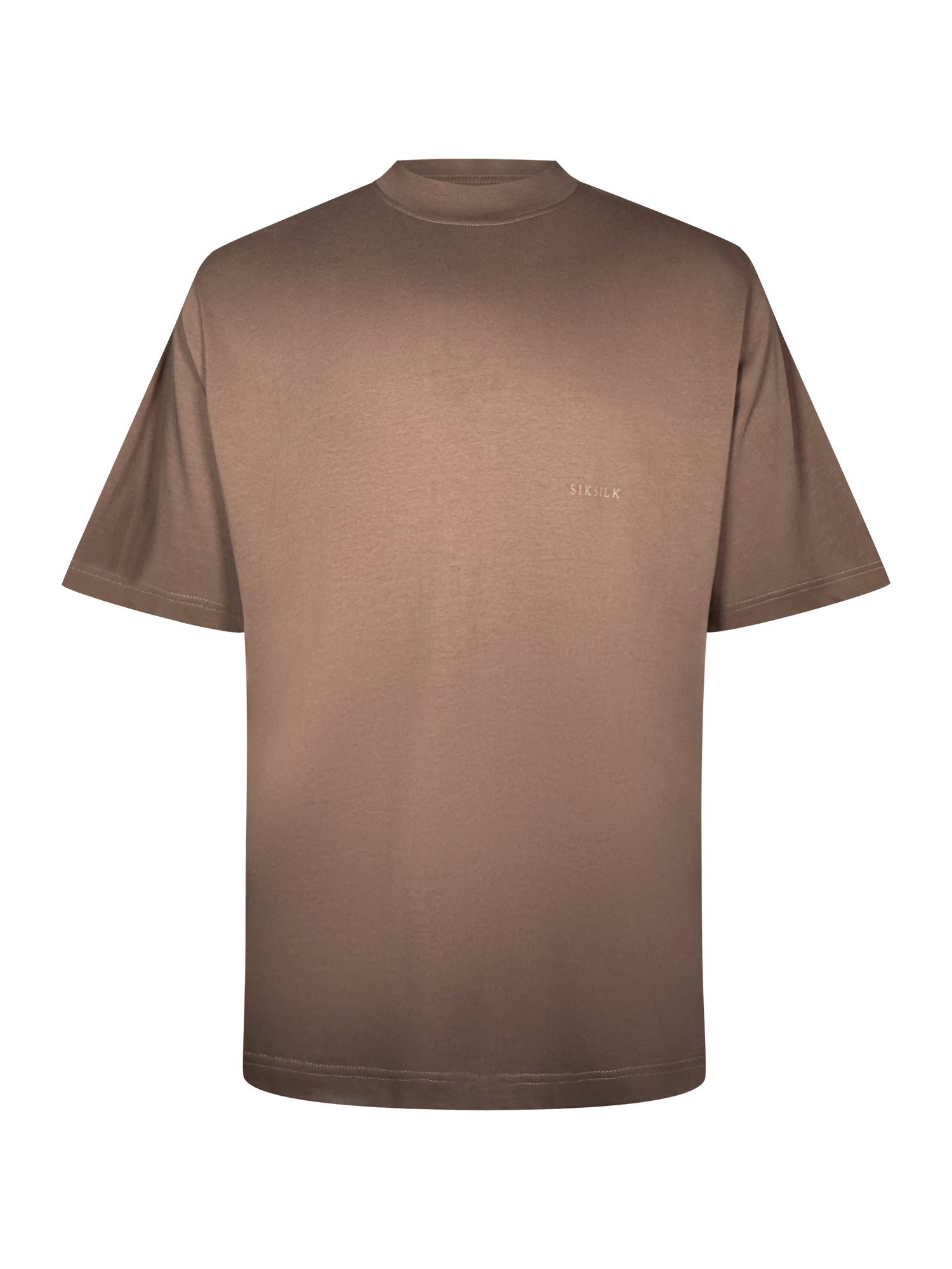 Graphic T-Shirt in Brown T-Shirts SikSilk