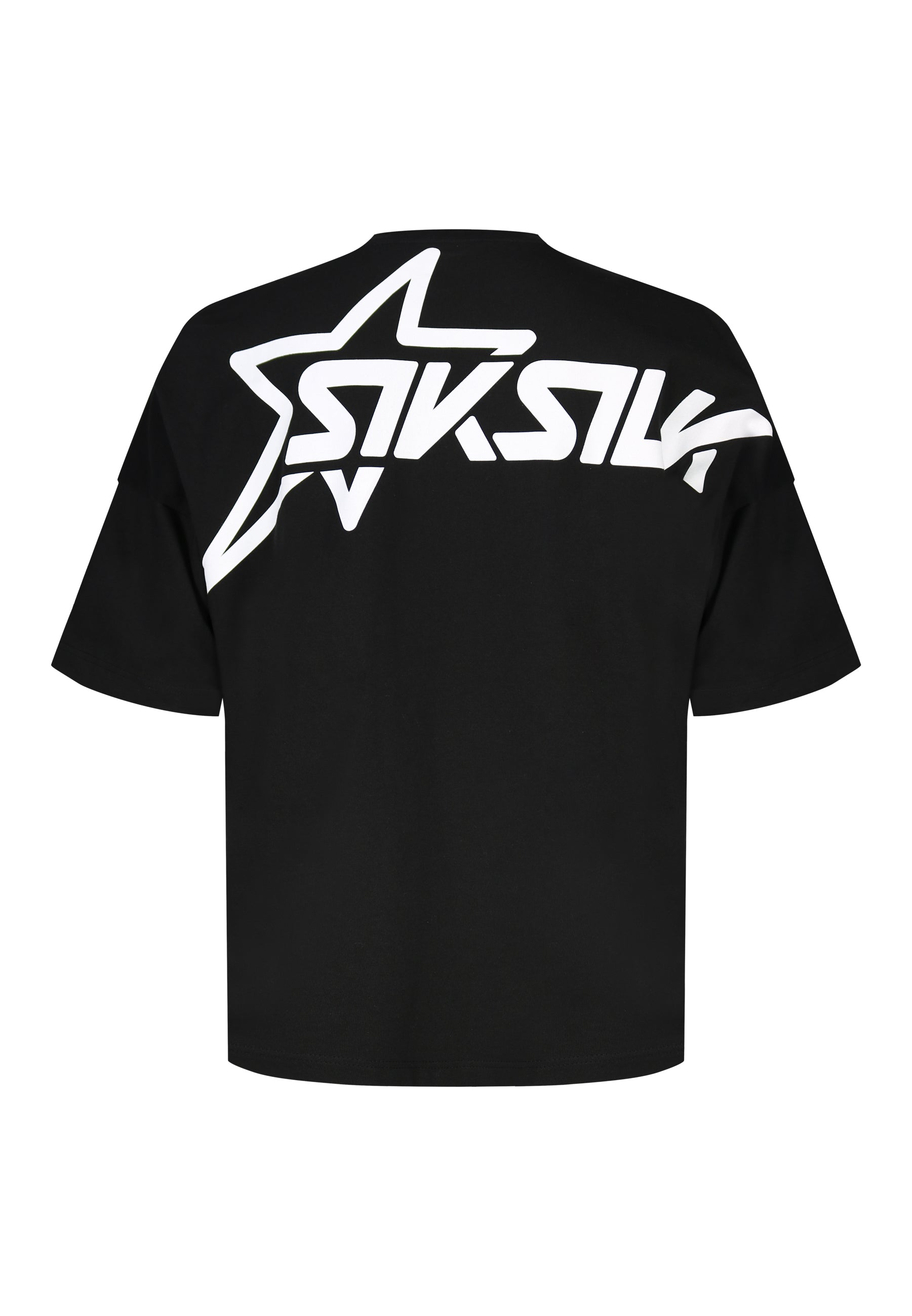 Graphic T-Shirt in Black T-Shirts SikSilk
