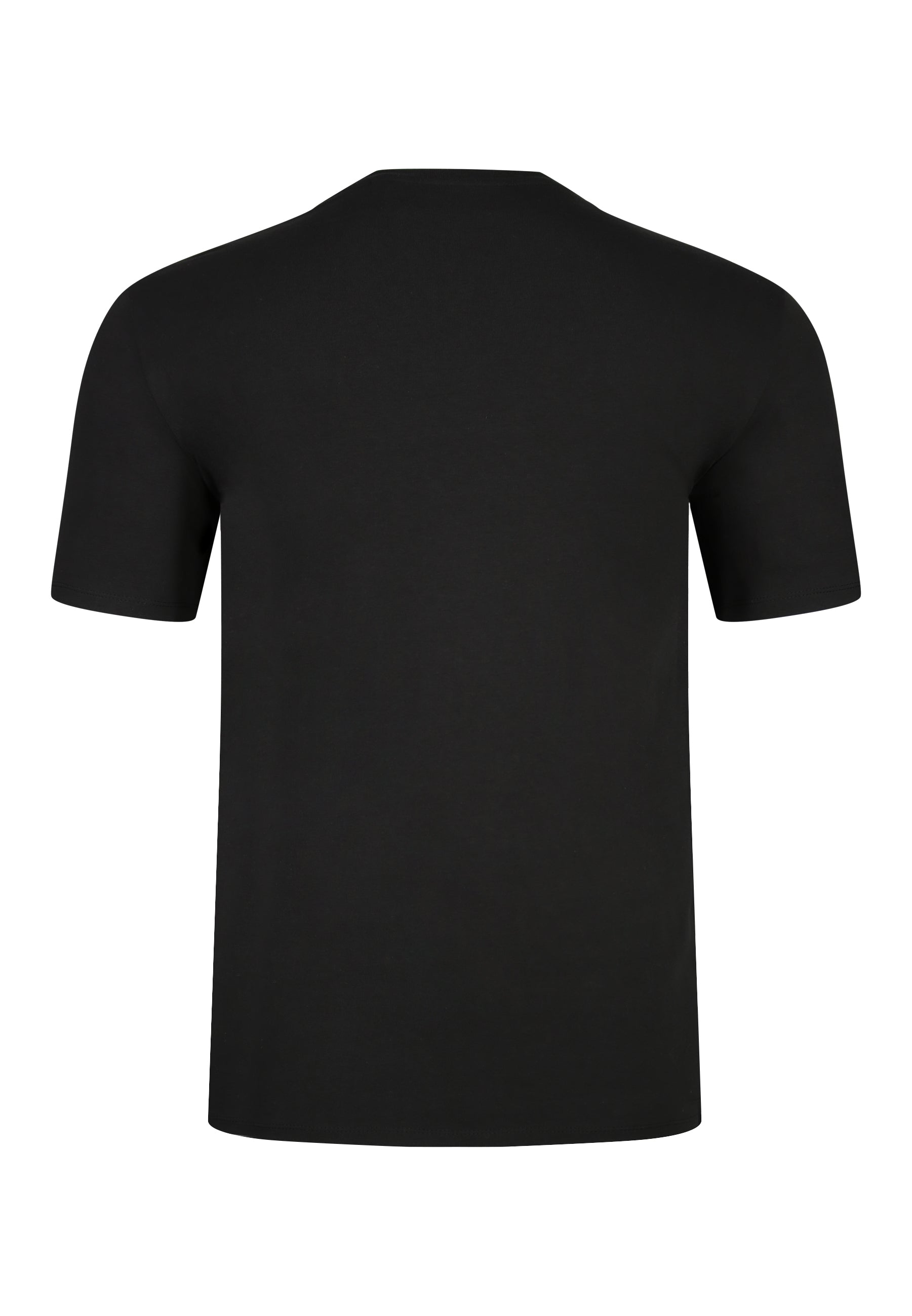 V-Neck T-Shirt in Black T-Shirts SikSilk