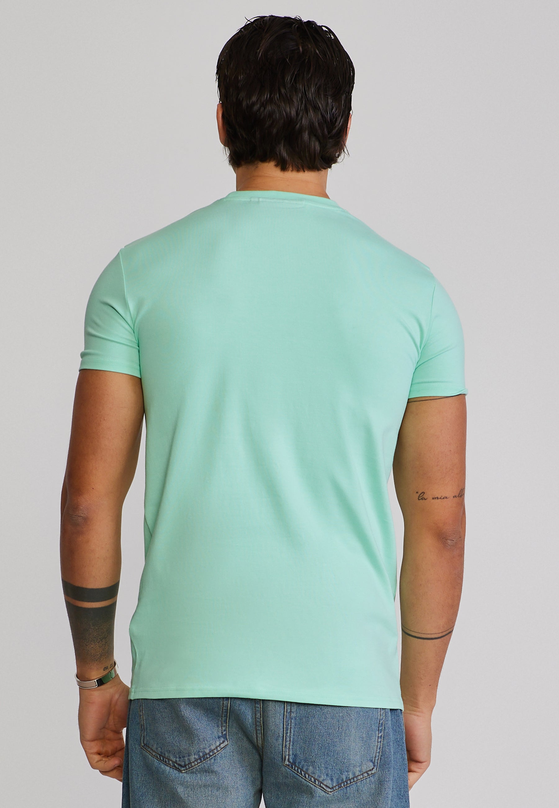 Essentials T-Shirt in Green T-Shirts SikSilk