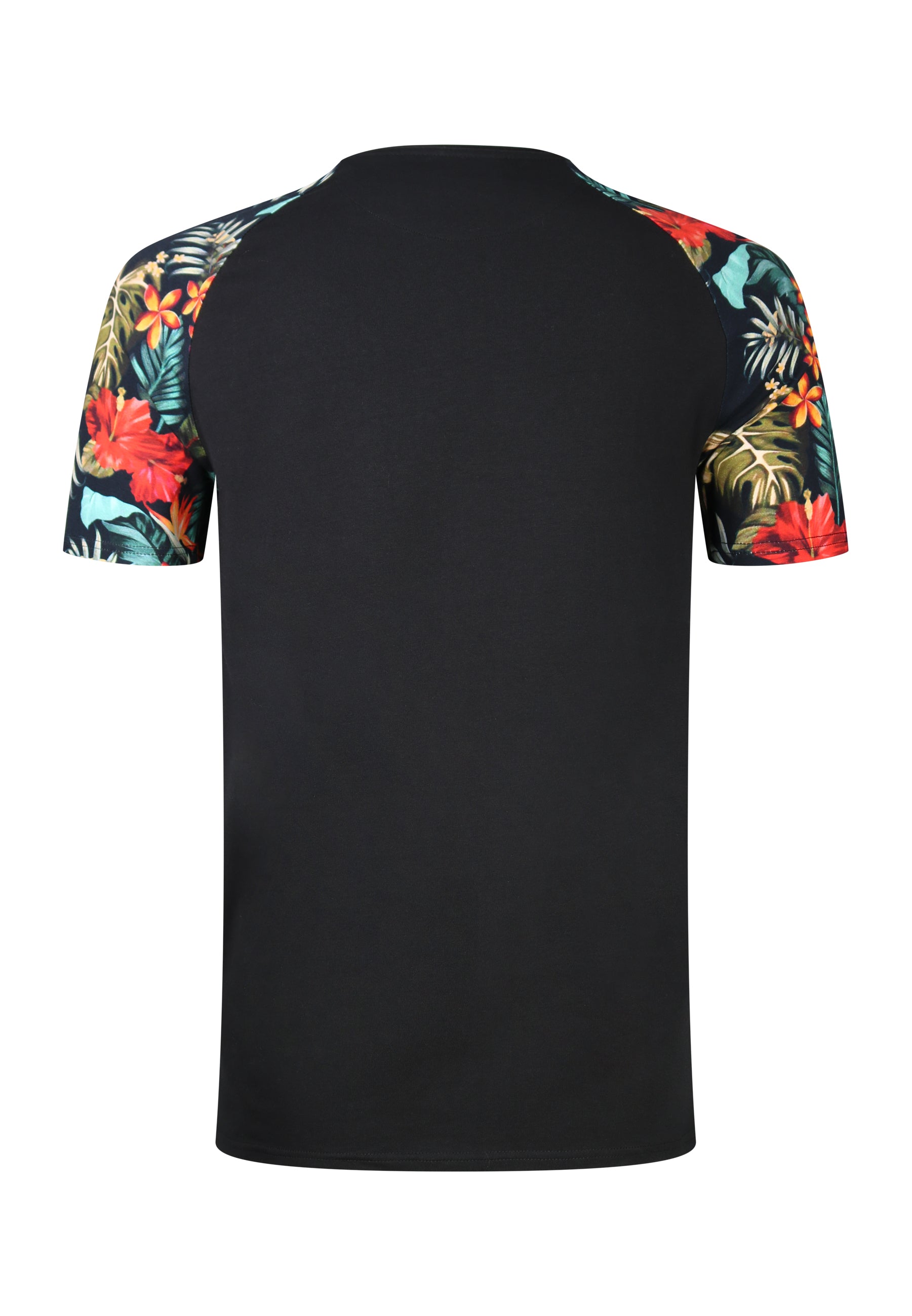 Raglan T-Shirt in Black T-Shirts SikSilk