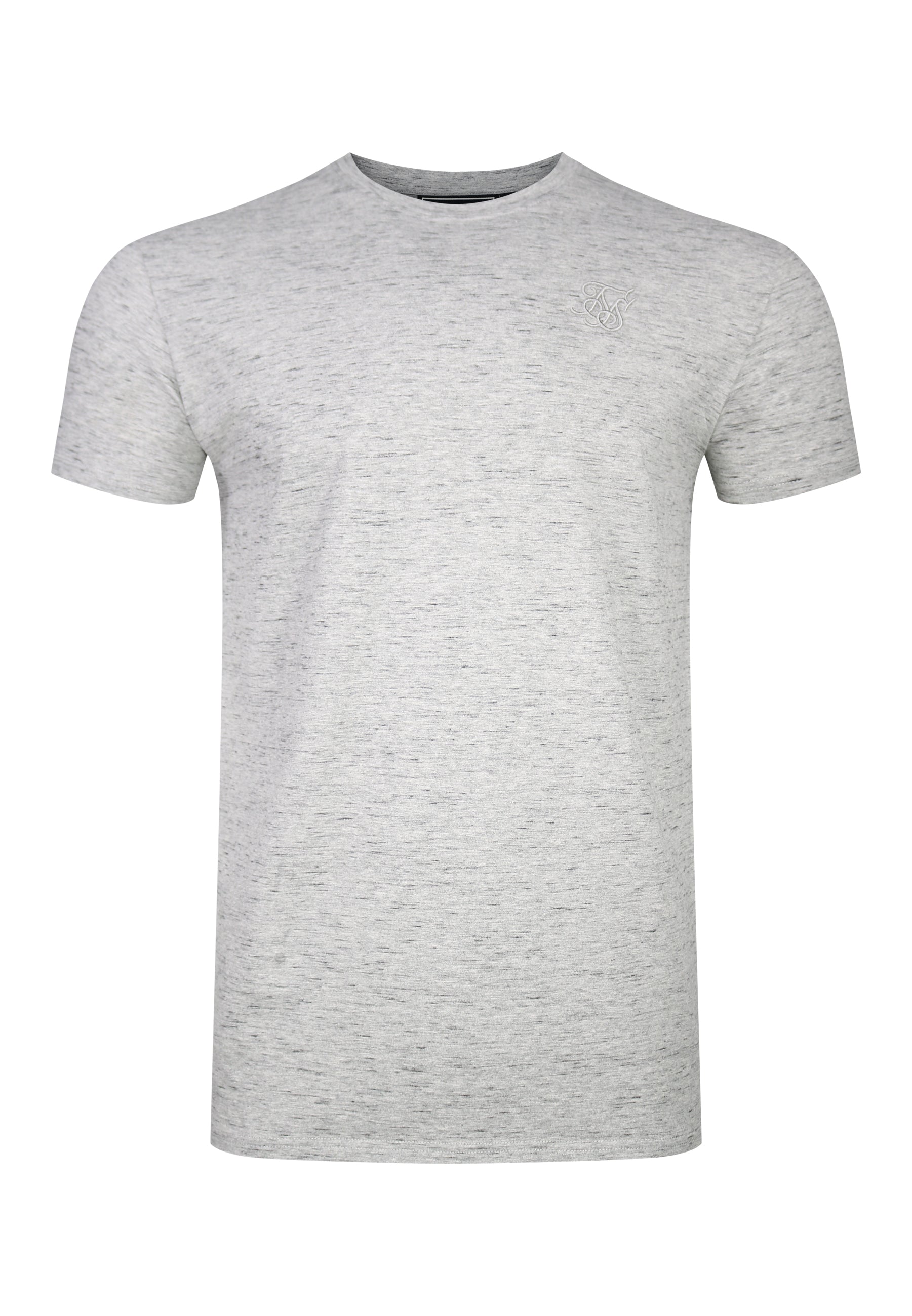 Marl T-Shirt in Grey T-Shirts SikSilk