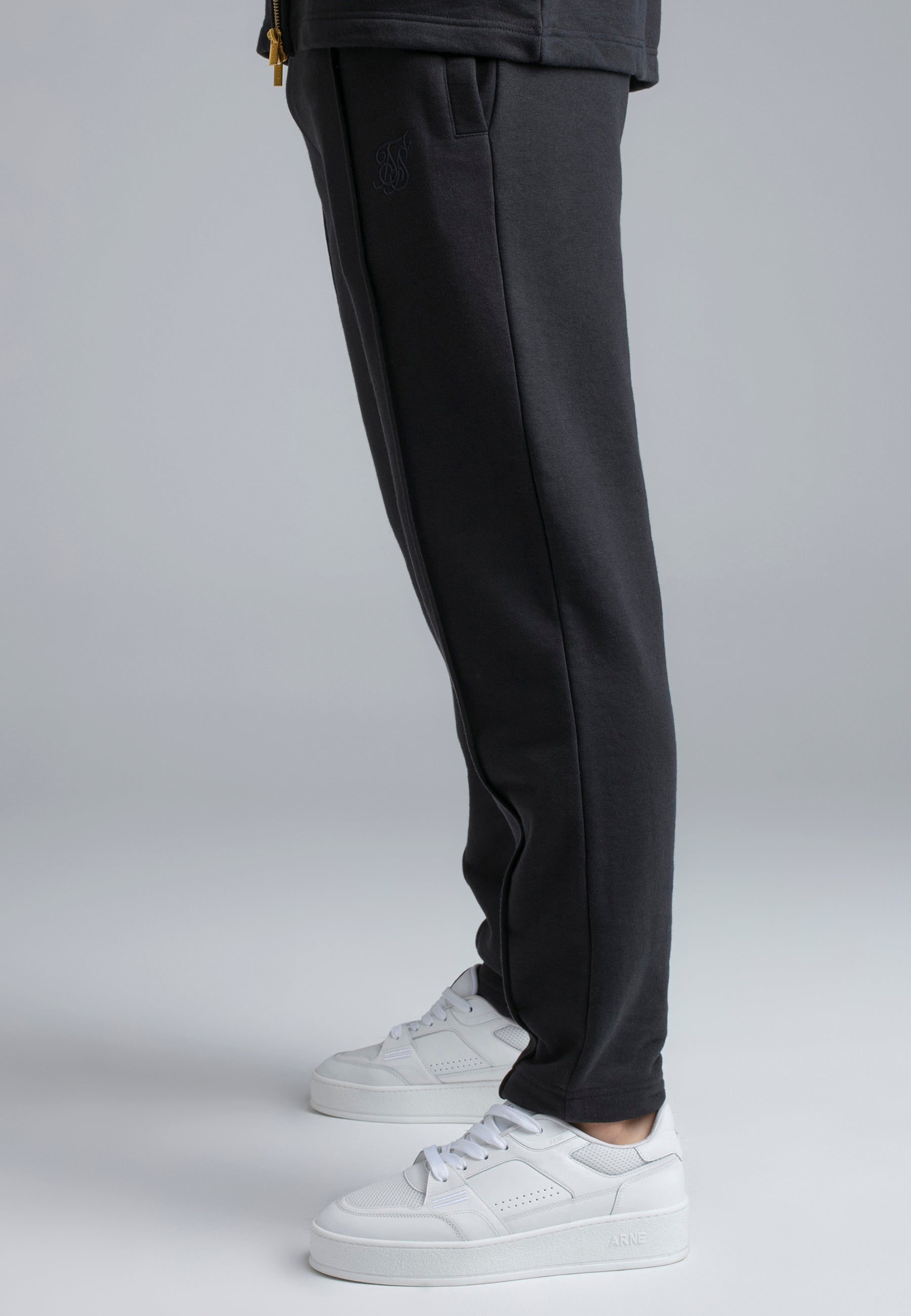 Smart Joggers in Black Hosen SikSilk