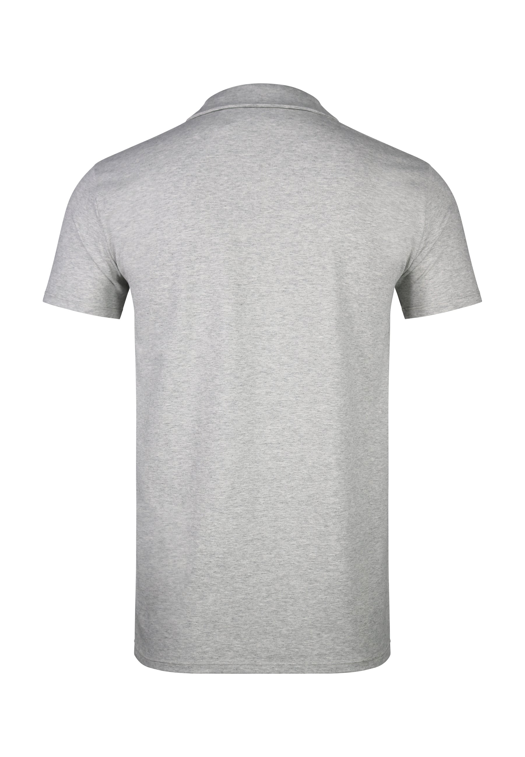 Revere Polo in Grey Marl T-Shirts SikSilk