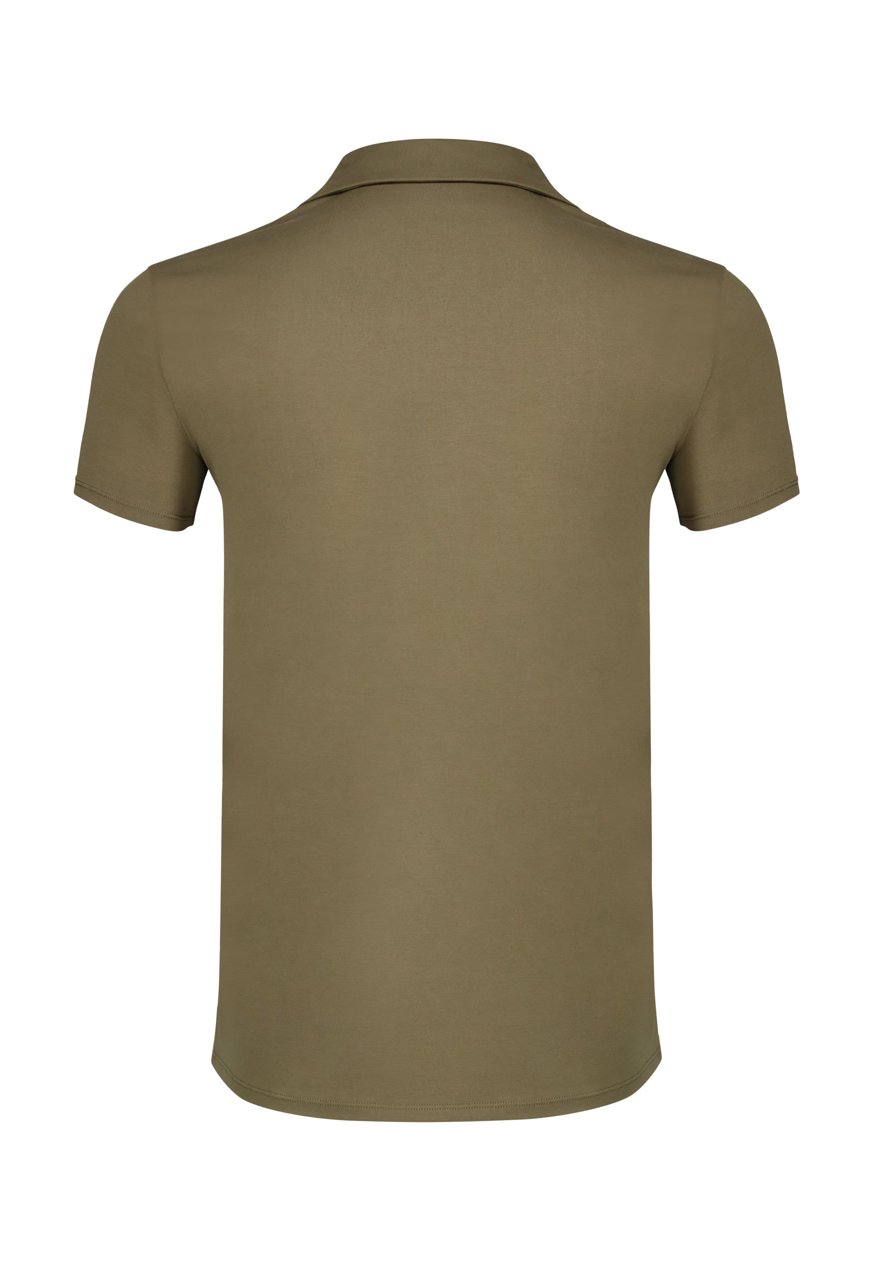 Revere Polo in Khaki Green T-Shirts SikSilk