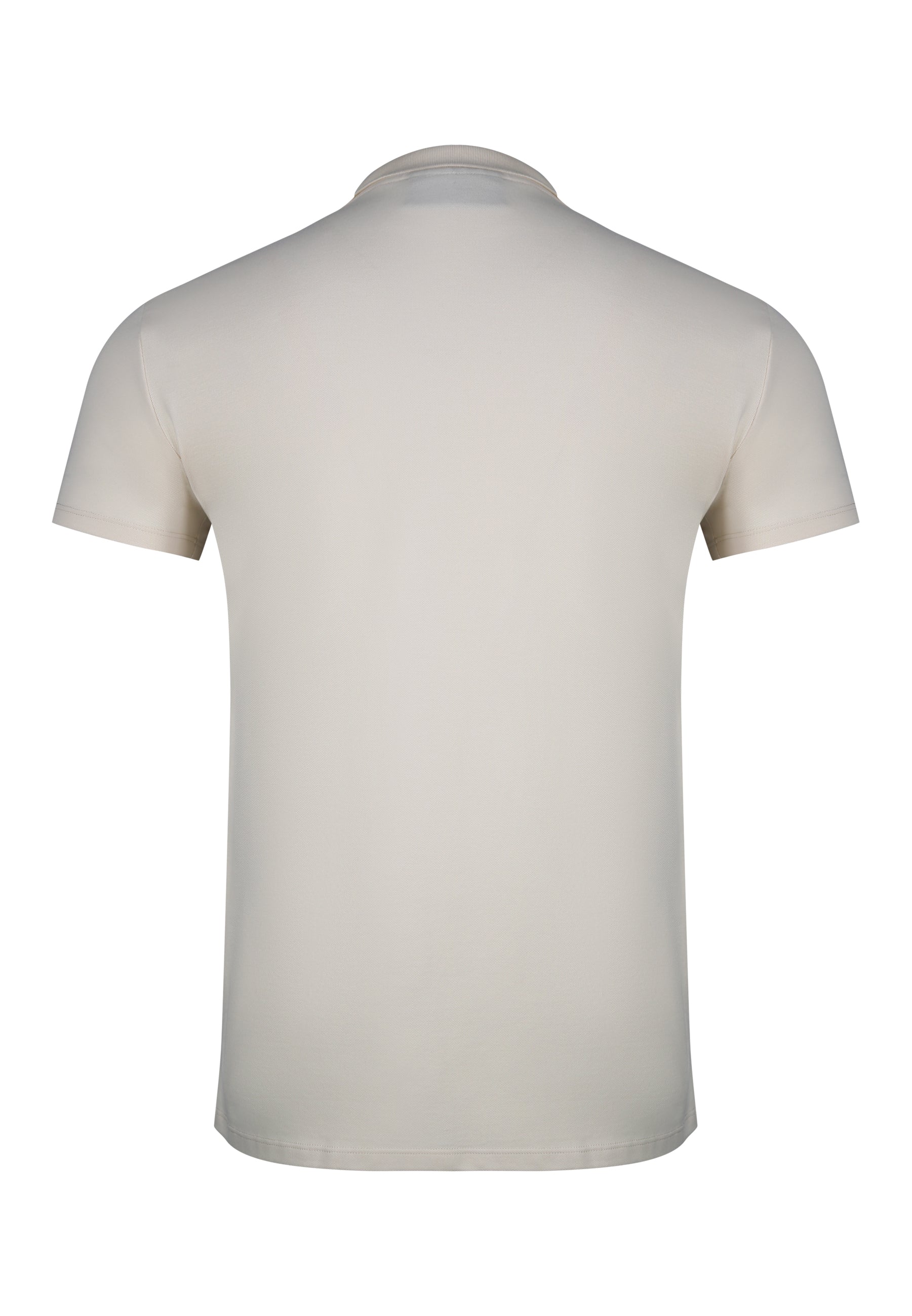 Polo T-Shirt in Ecru T-Shirts SikSilk