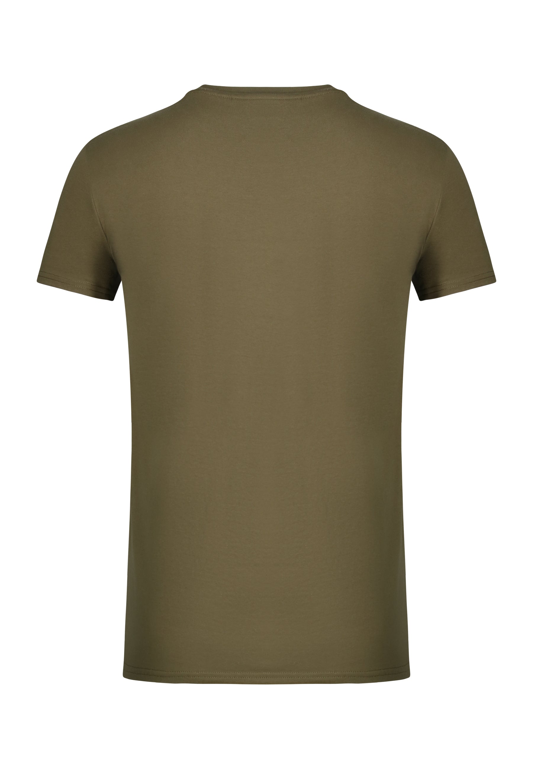 Essentials T-Shirt in Khaki Green T-Shirts SikSilk