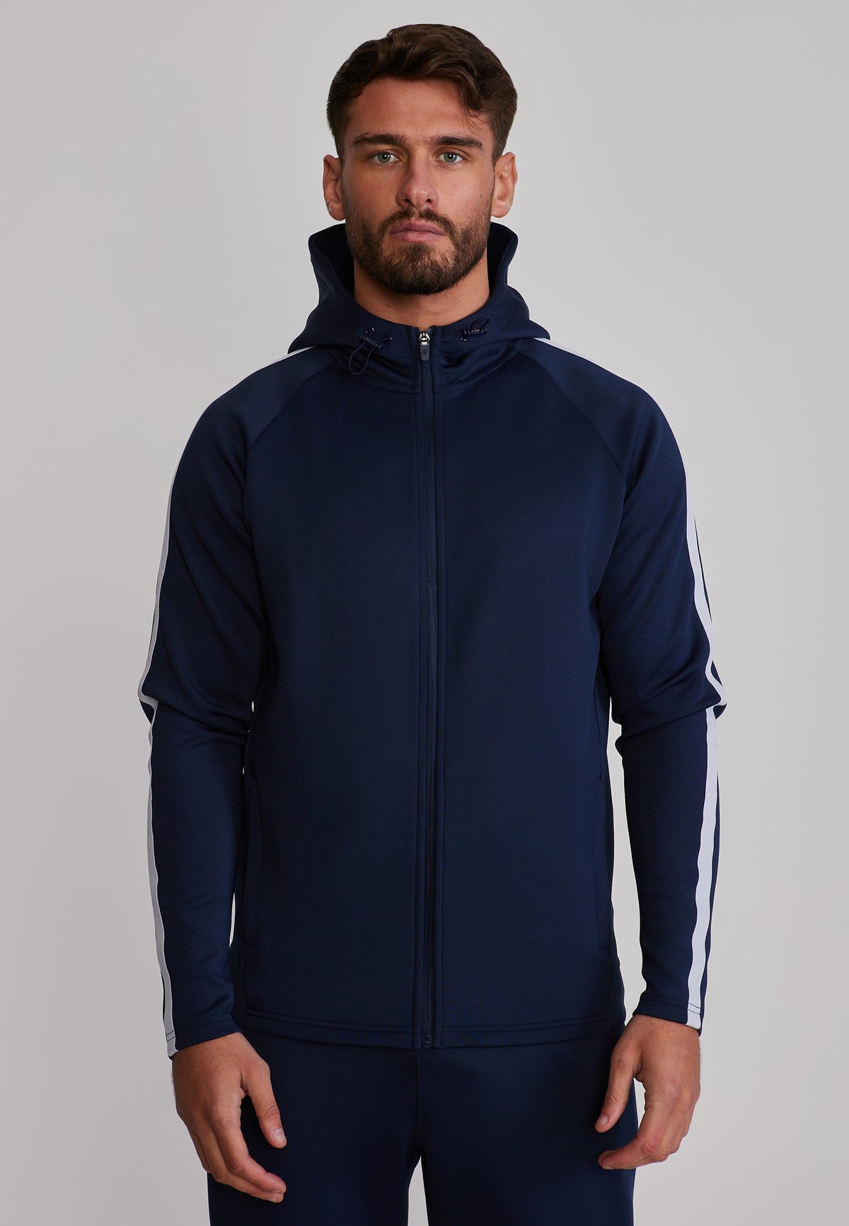 Kleidungsset Hoodie and Joggers in Navy Sets SikSilk