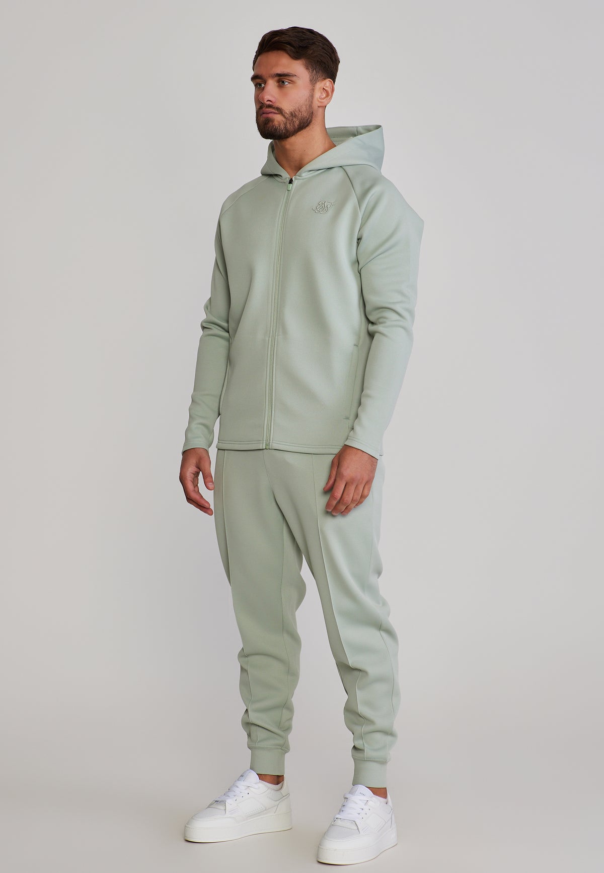 Kleidungsset Hoodie and Joggers in Green Sets SikSilk