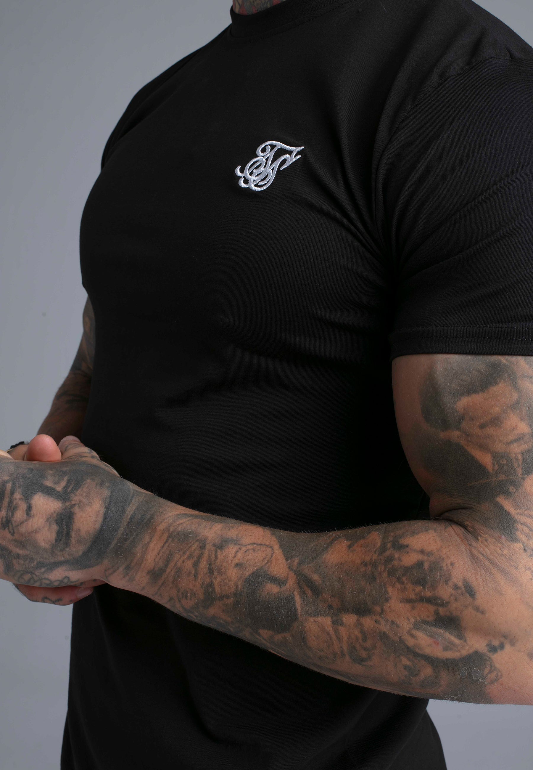 T-Shirt Essentials in Black T-Shirts SikSilk