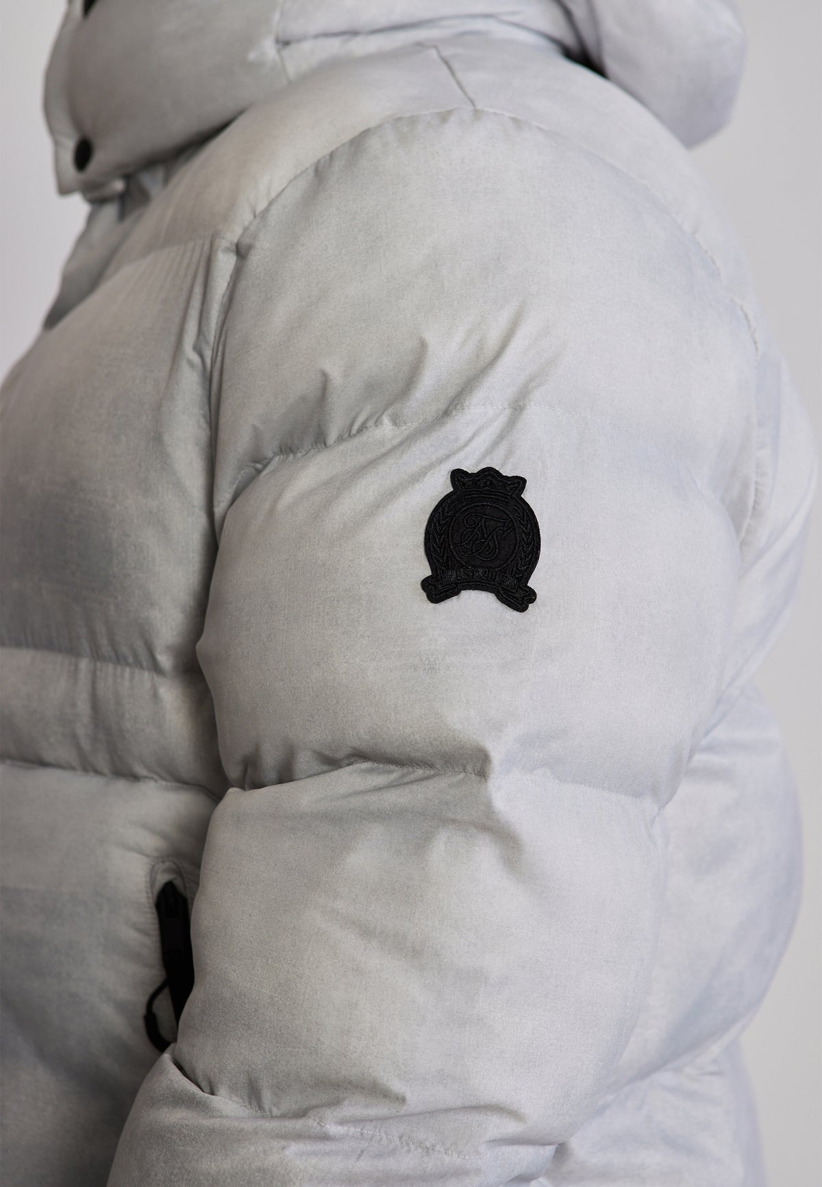 Winterjacke Puffer in Grey Jacken SikSilk