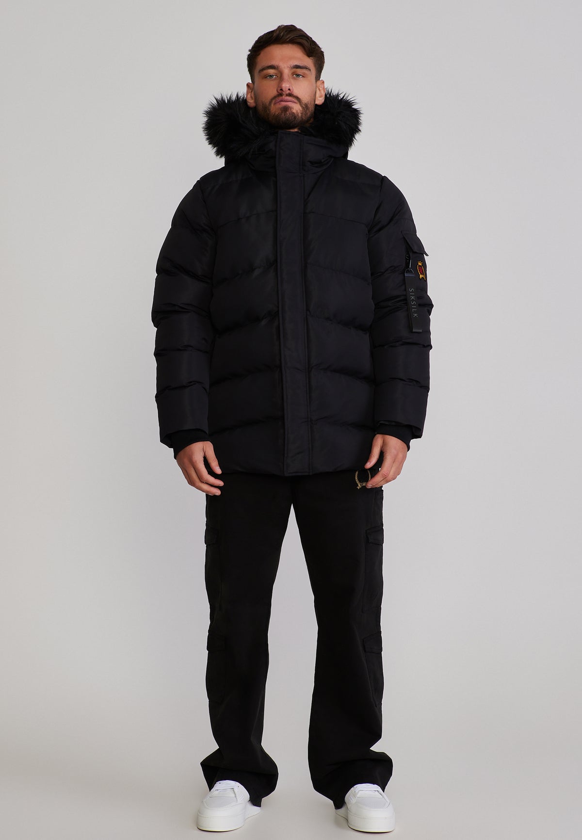 Parka Explorer in Black Jacken SikSilk