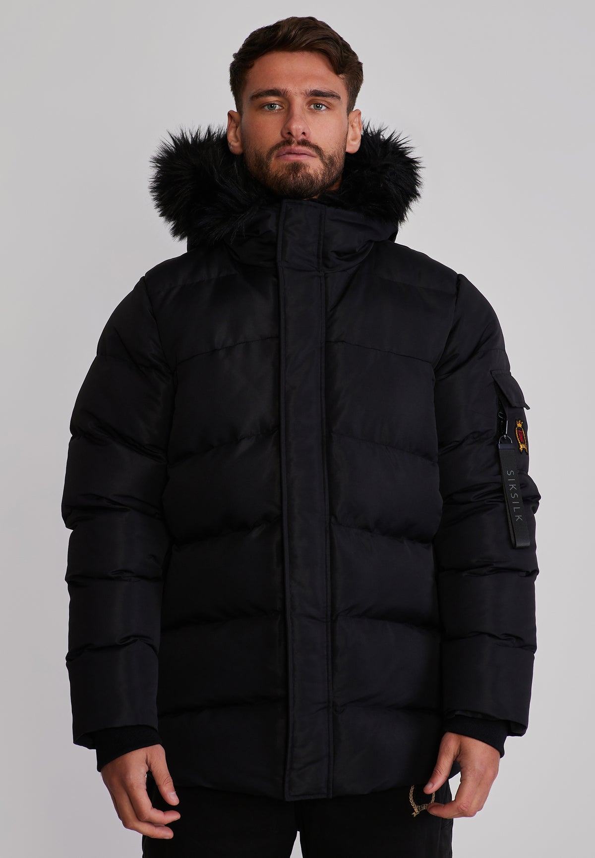 Parka Explorer in Black Jacken SikSilk