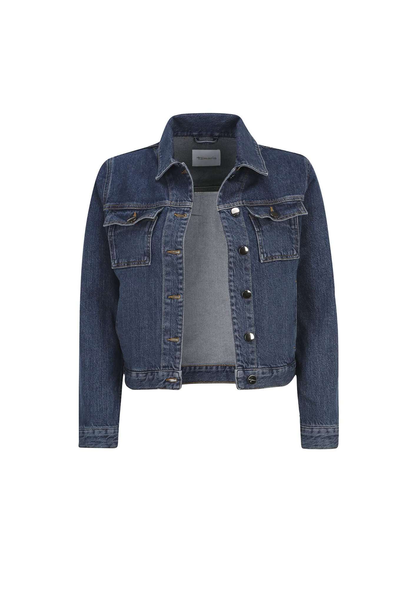 Ardesen Denim Jacket in Mid Blue Denim Jeansjacken Tamaris