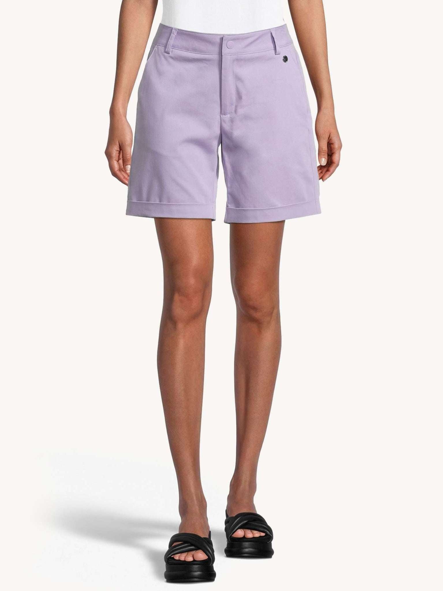 Angono Regular Shorts in Lavender Shorts Tamaris