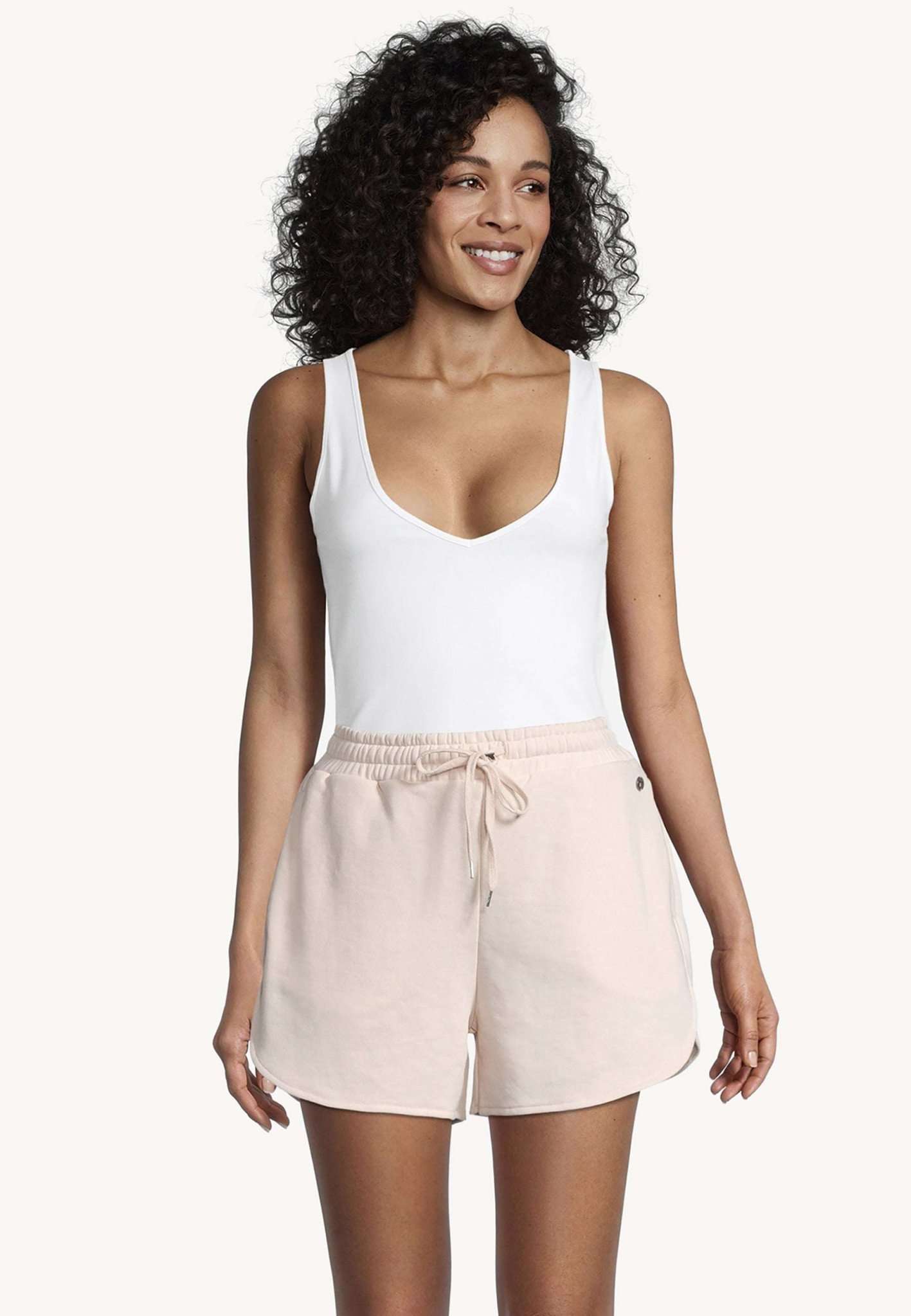 Affi Jogger Pants in Cloud Pink Shorts Tamaris