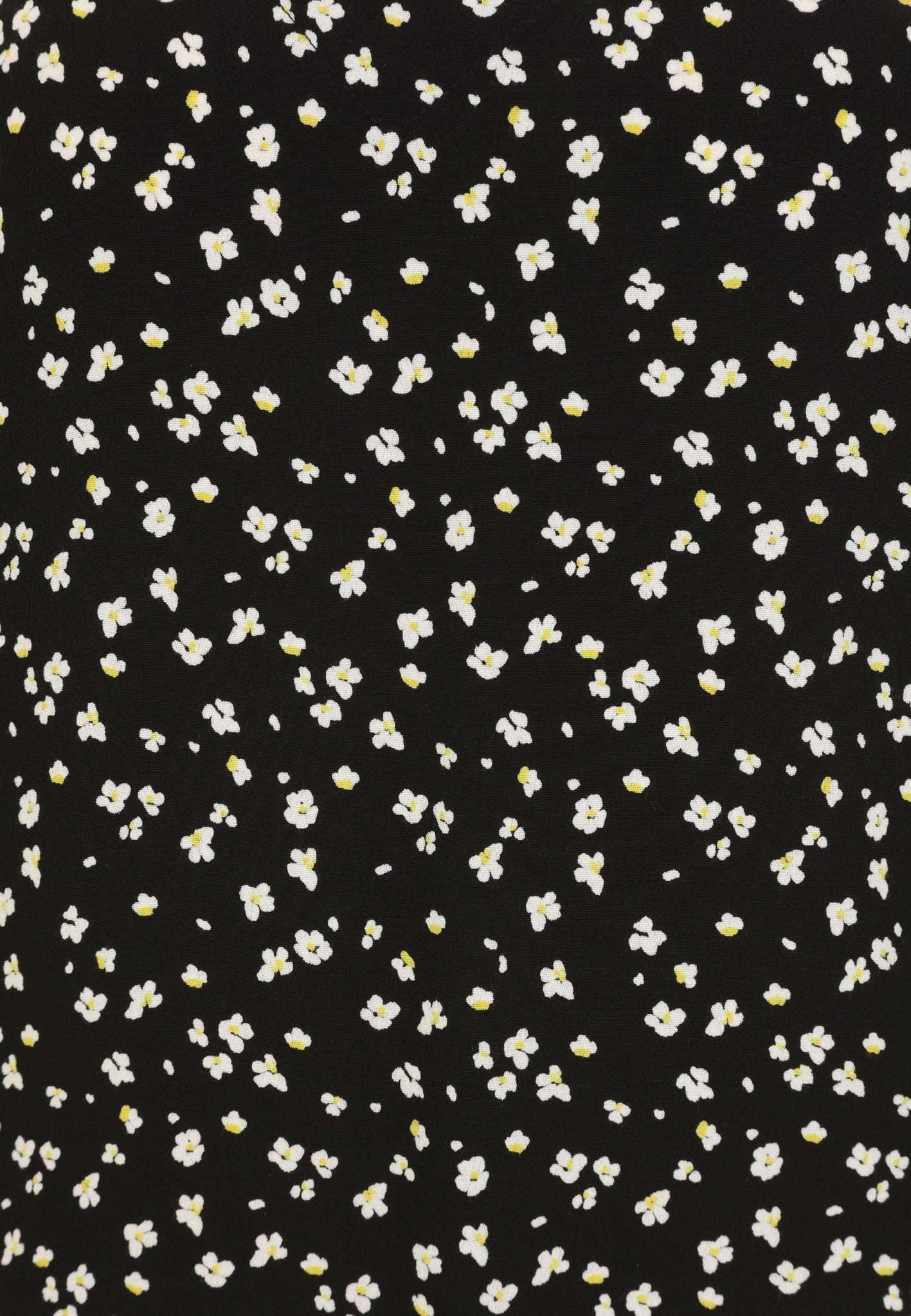 Alicante Aop Drop Shoulder V-Neck Tee in Black Beauty Flower AOP T-Shirts Tamaris