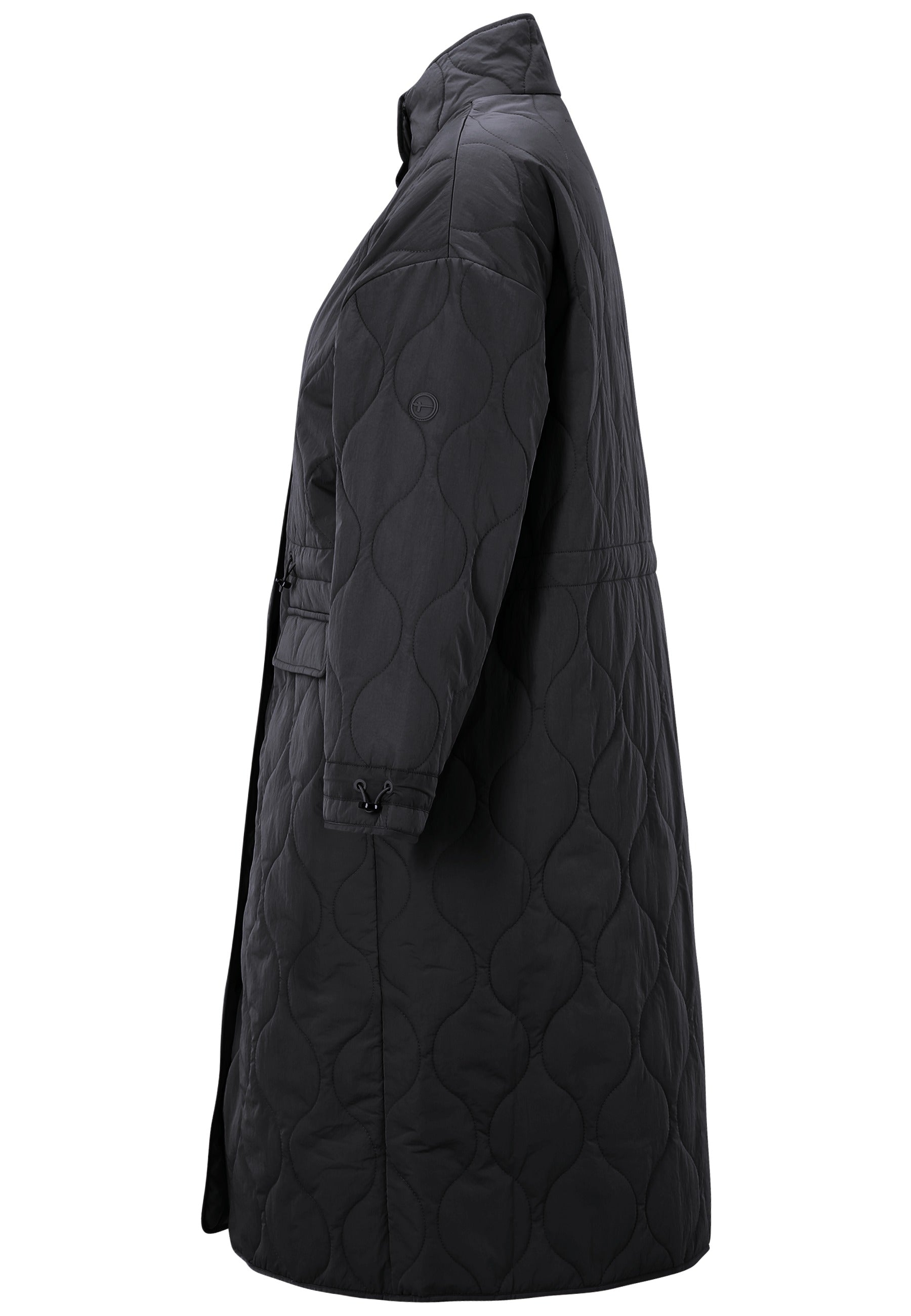 Baicoi Quilted Coat in Black Beauty Jacken Tamaris