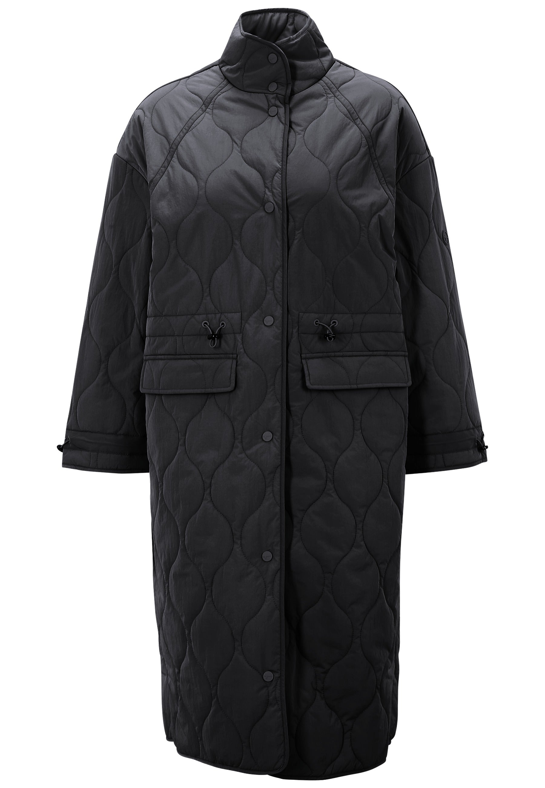Baicoi Quilted Coat in Black Beauty Jacken Tamaris