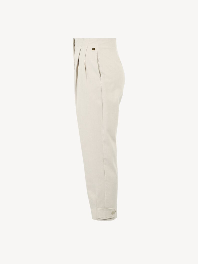 Brenk Loose Carrot Pant in Tapioca Hosen Tamaris