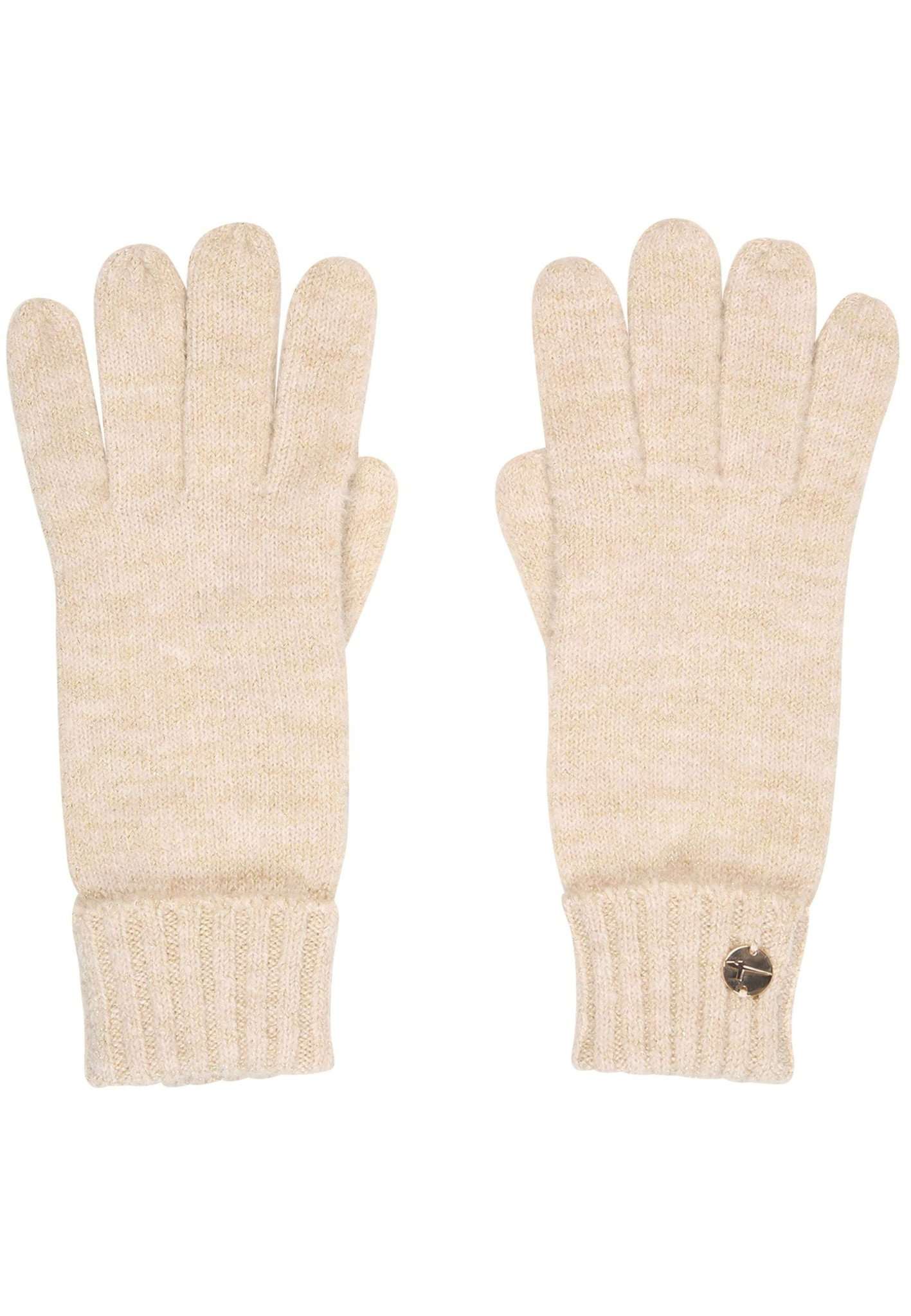 Baywalk in Tapioca & Iced Coffee metallic Handschuhe Tamaris