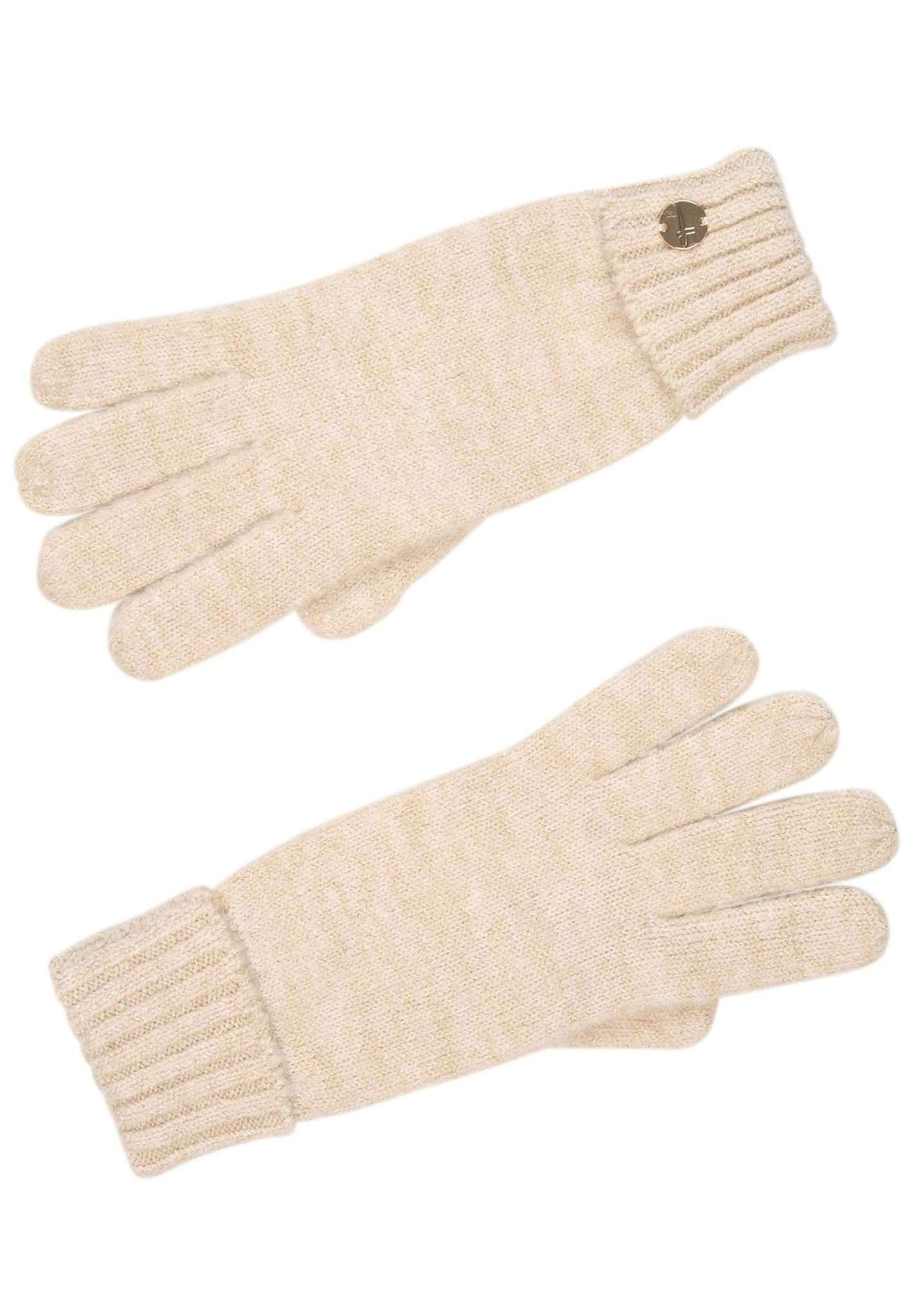 Baywalk in Tapioca & Iced Coffee metallic Handschuhe Tamaris