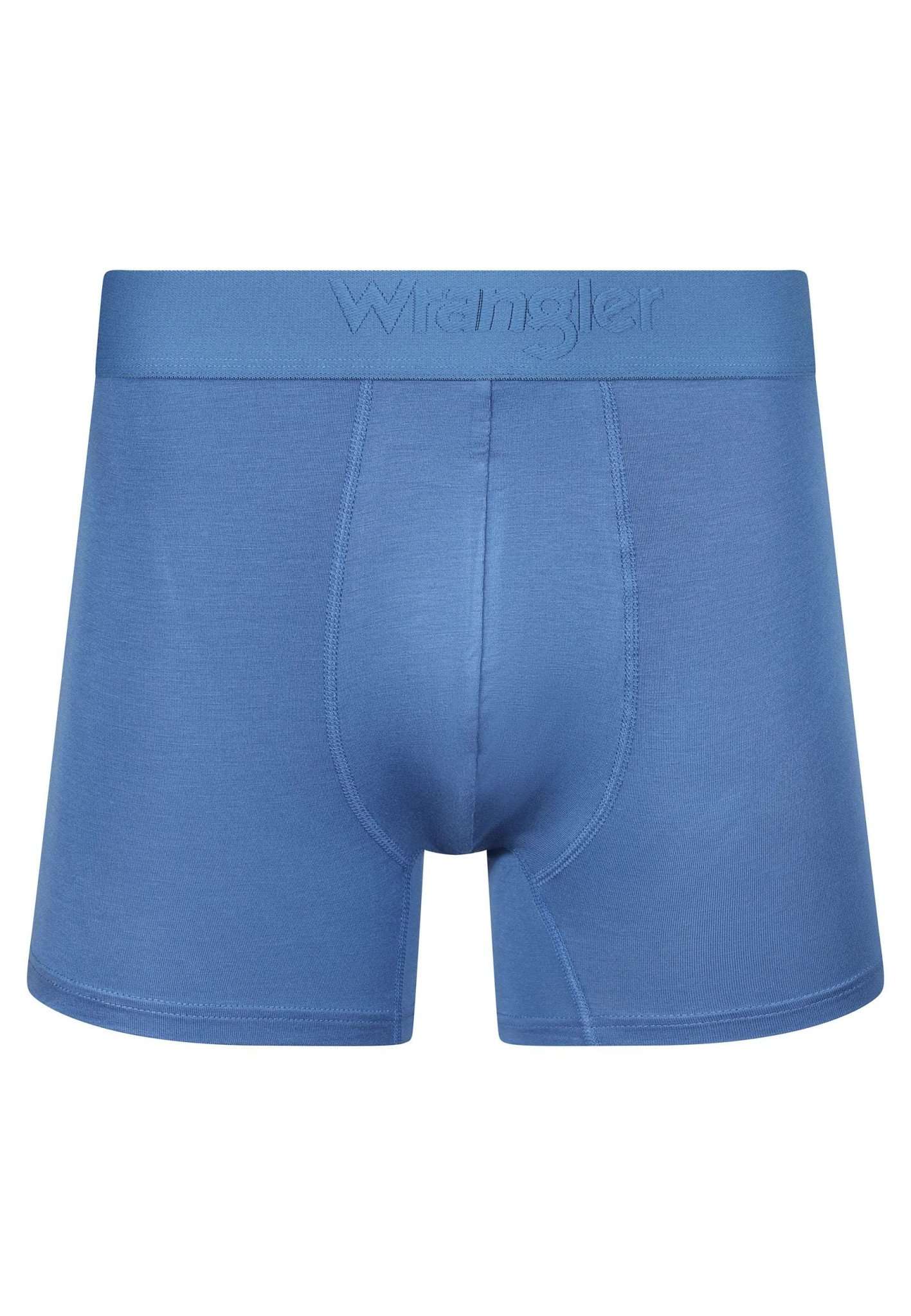 3 Pack Trunks Griffin in Dusk Blue Unterwäsche Wrangler   