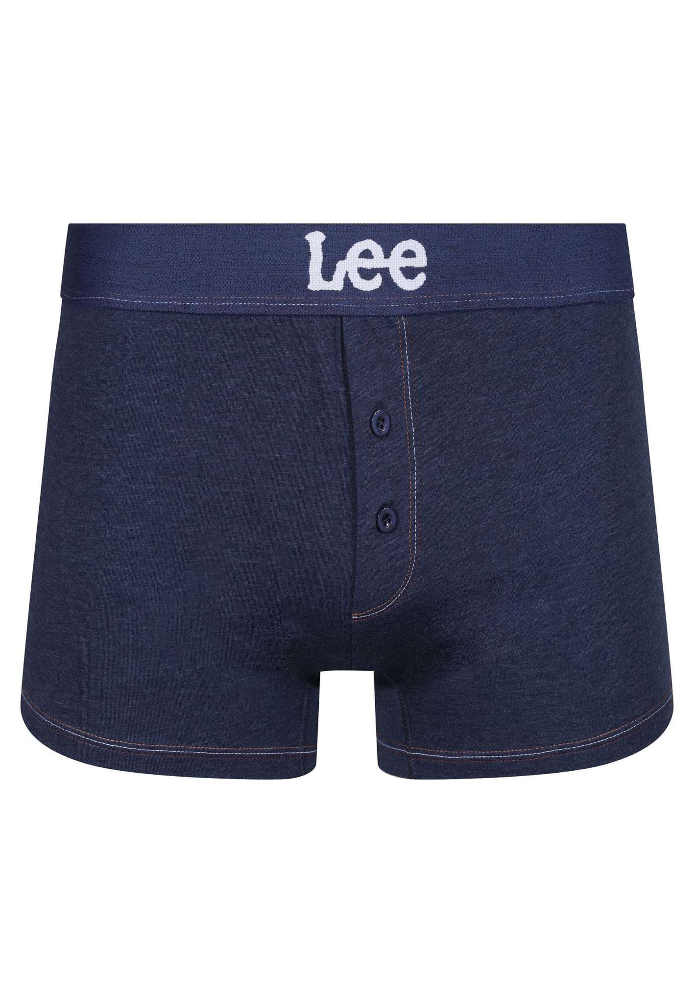 3 Pack Trunks Rushton in Denim Unterwäsche Lee   