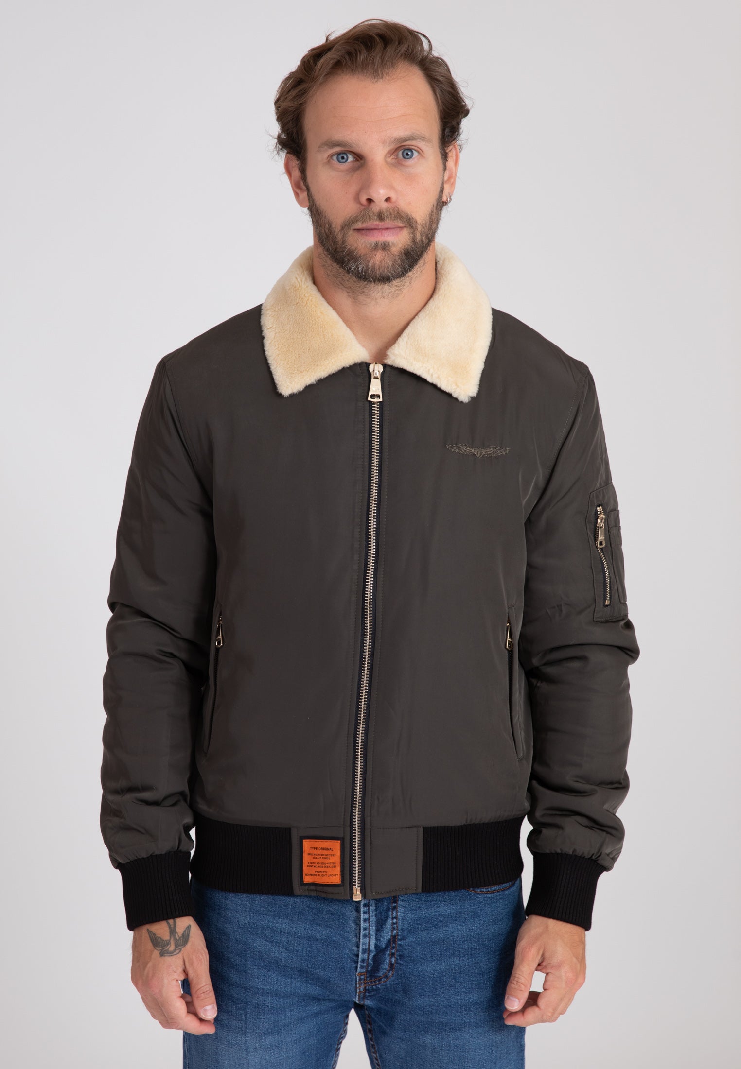 Versmold M Bomberjacke in D.Khaki Jacken Bombers Original