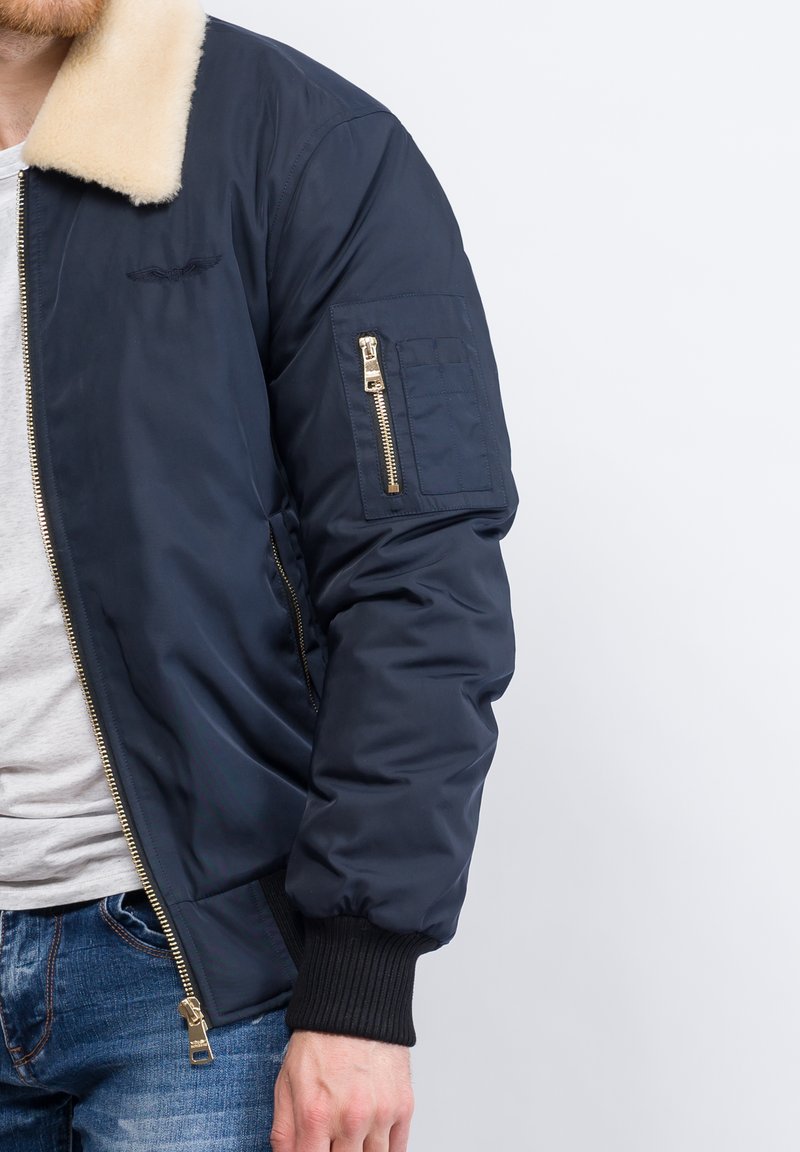 Versmold M Bomberjacke in Navy Jacken Bombers Original