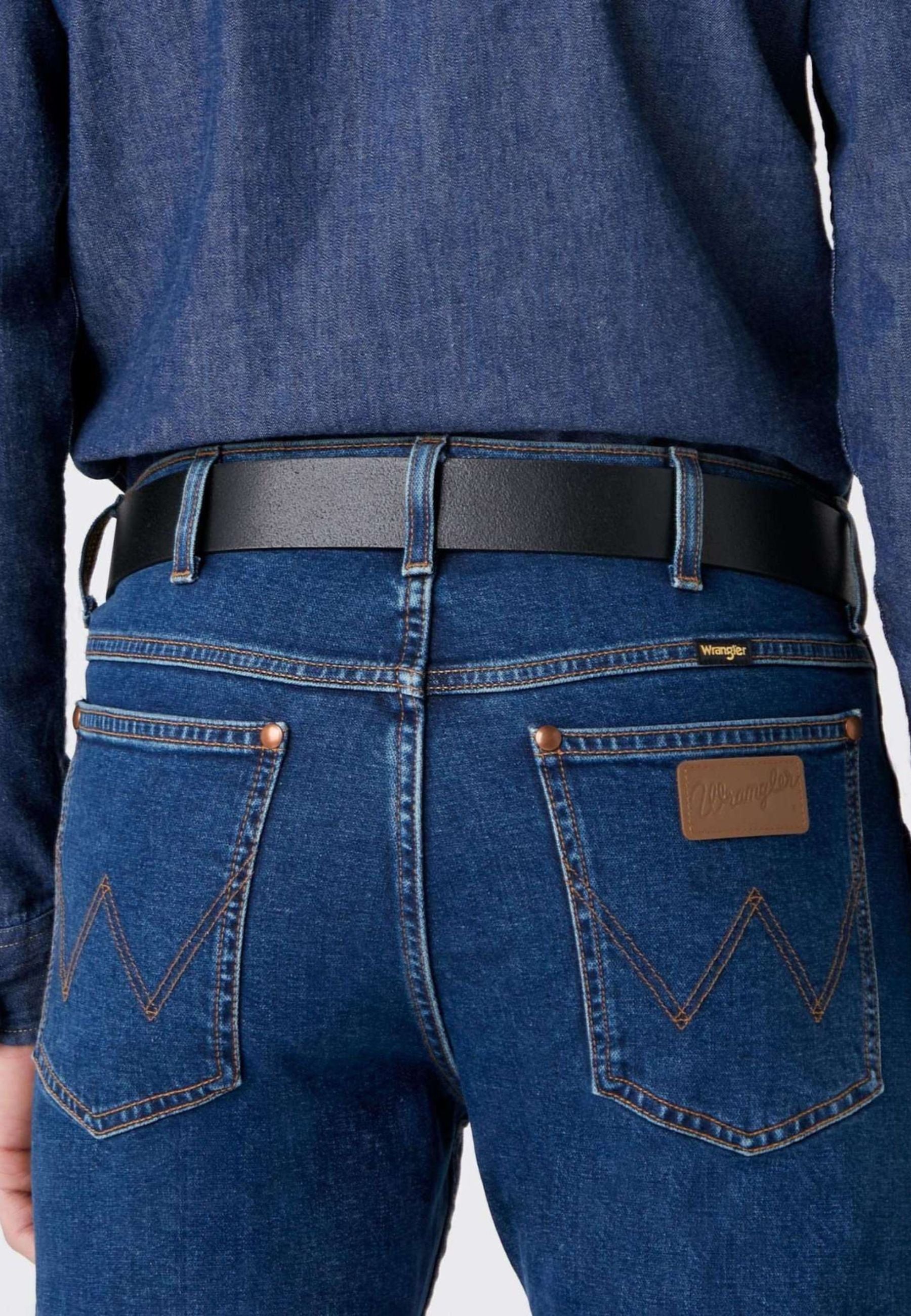 Metal Loop Belt in Black Gürtel Wrangler