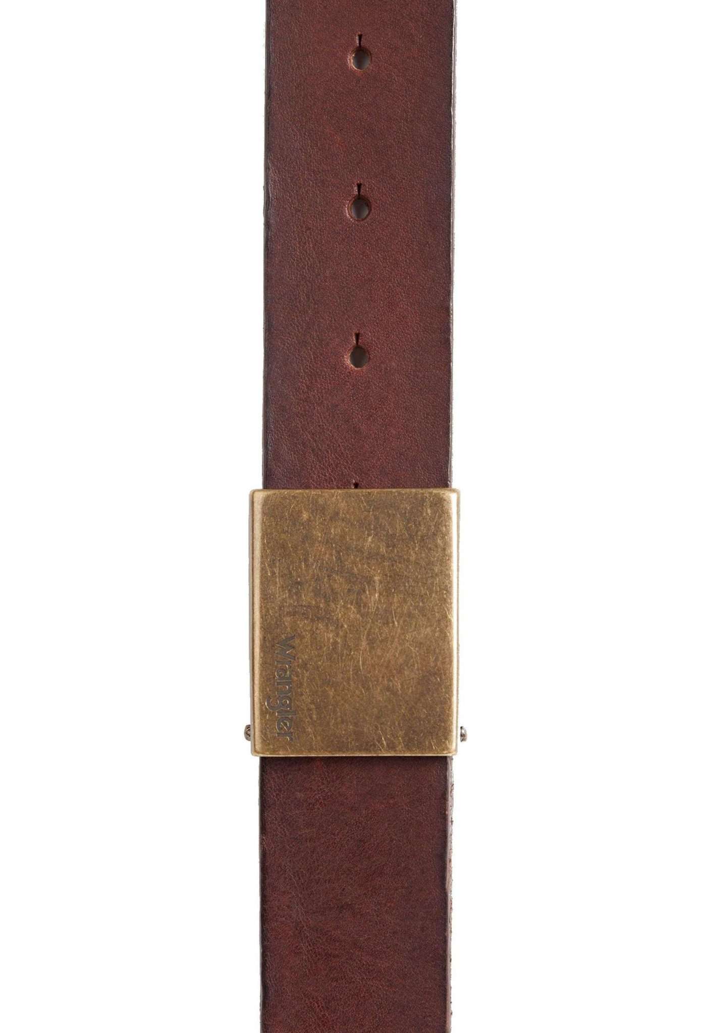Plate Buckle Belt in Brown Gürtel Wrangler
