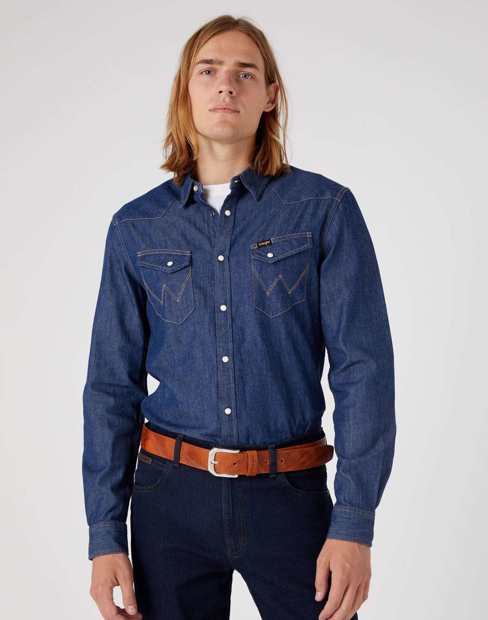 Range Belt in Cognac Gürtel Wrangler