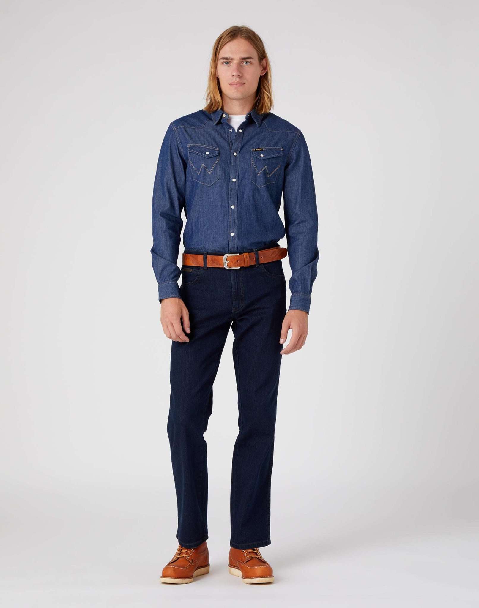 Range Belt in Cognac Gürtel Wrangler