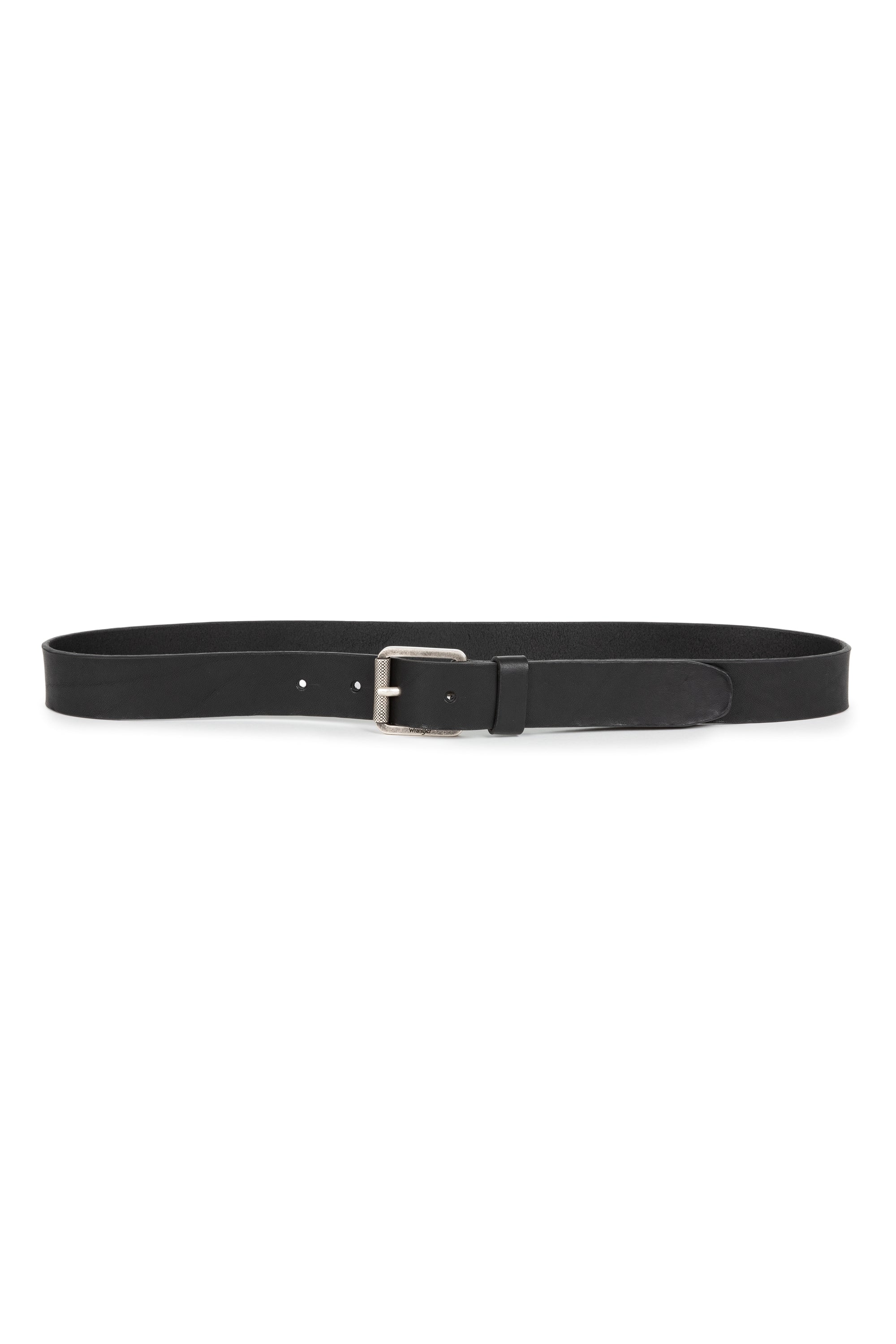 Leather Belt in Black Gürtel Wrangler   