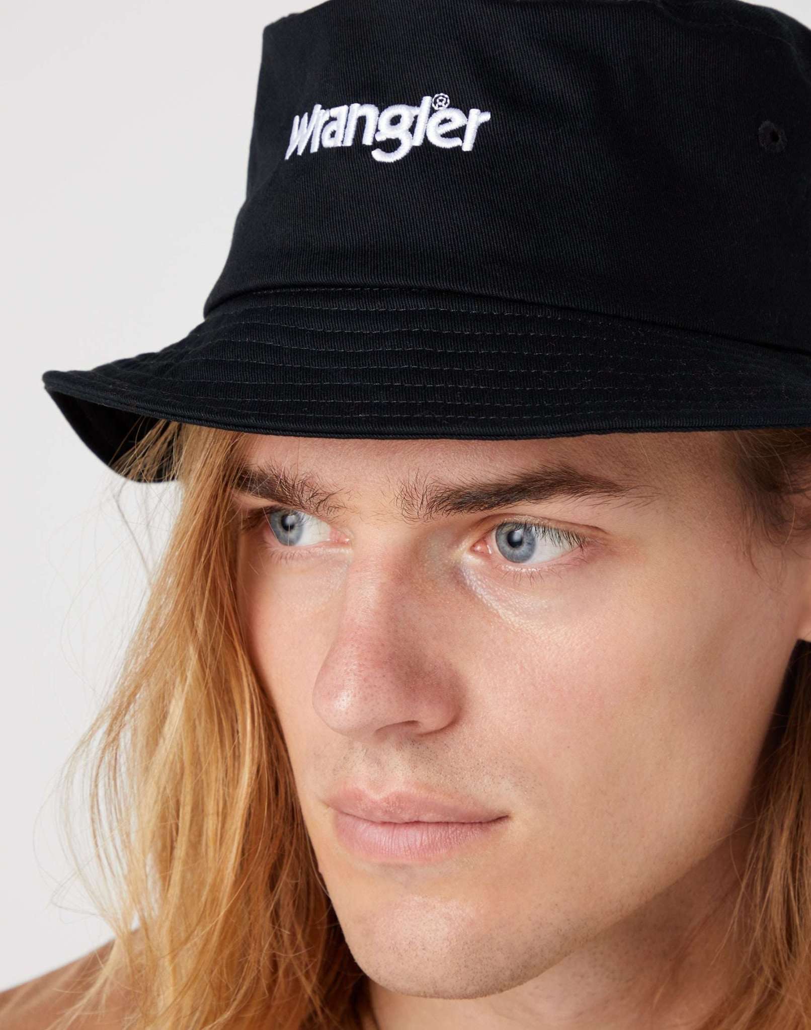 Bucket Hat in Black Caps Wrangler