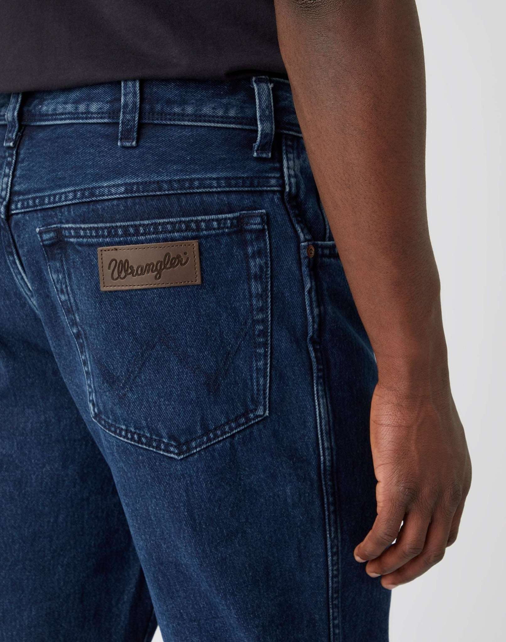 Texas non Stretch in Coalblue Stone Jeans Wrangler