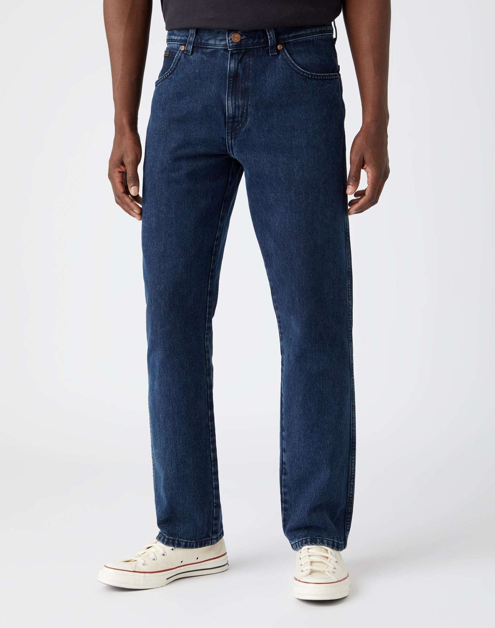 Texas non Stretch in Coalblue Stone Jeans Wrangler
