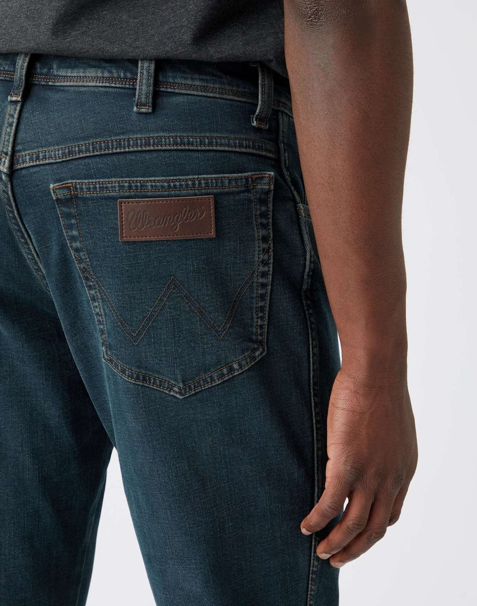 Texas Slim in Dark Duster Jeans Wrangler