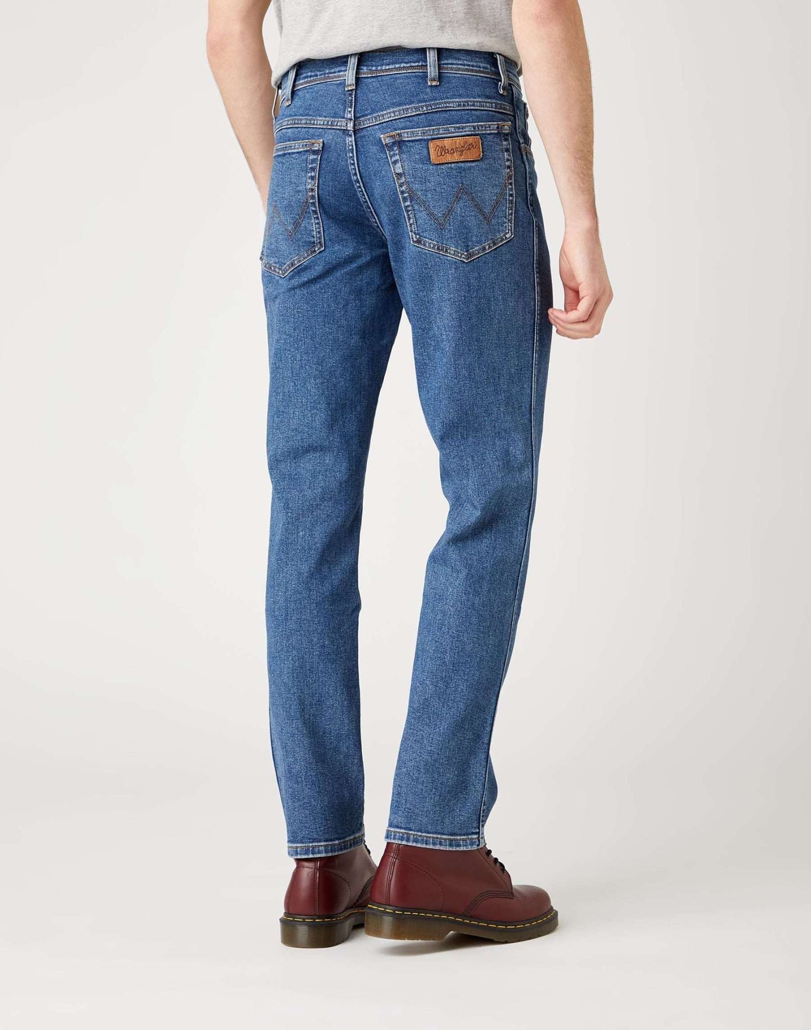 Texas Slim Medium Stretch in Stonewash Jeans Wrangler   