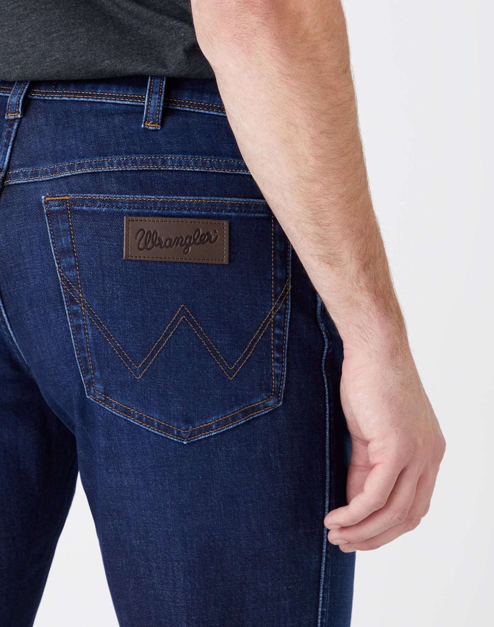 Texas Slim Medium Stretch in Dark Silk Jeans Wrangler