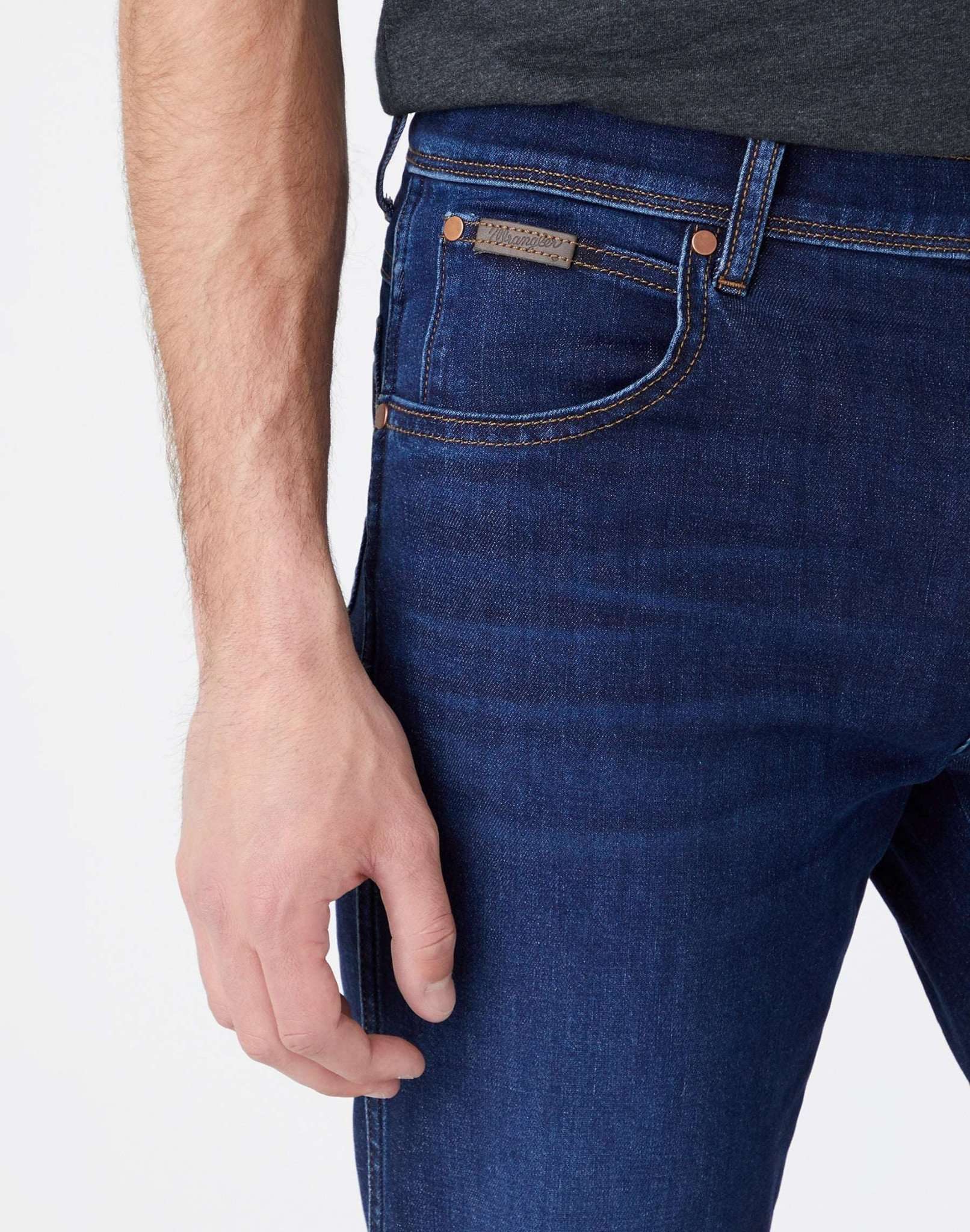 Texas Slim Medium Stretch in Dark Silk Jeans Wrangler
