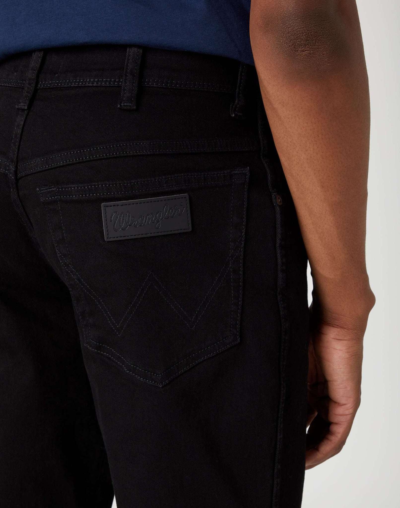 Texas Slim High Stretch in Black Valley Jeans Wrangler
