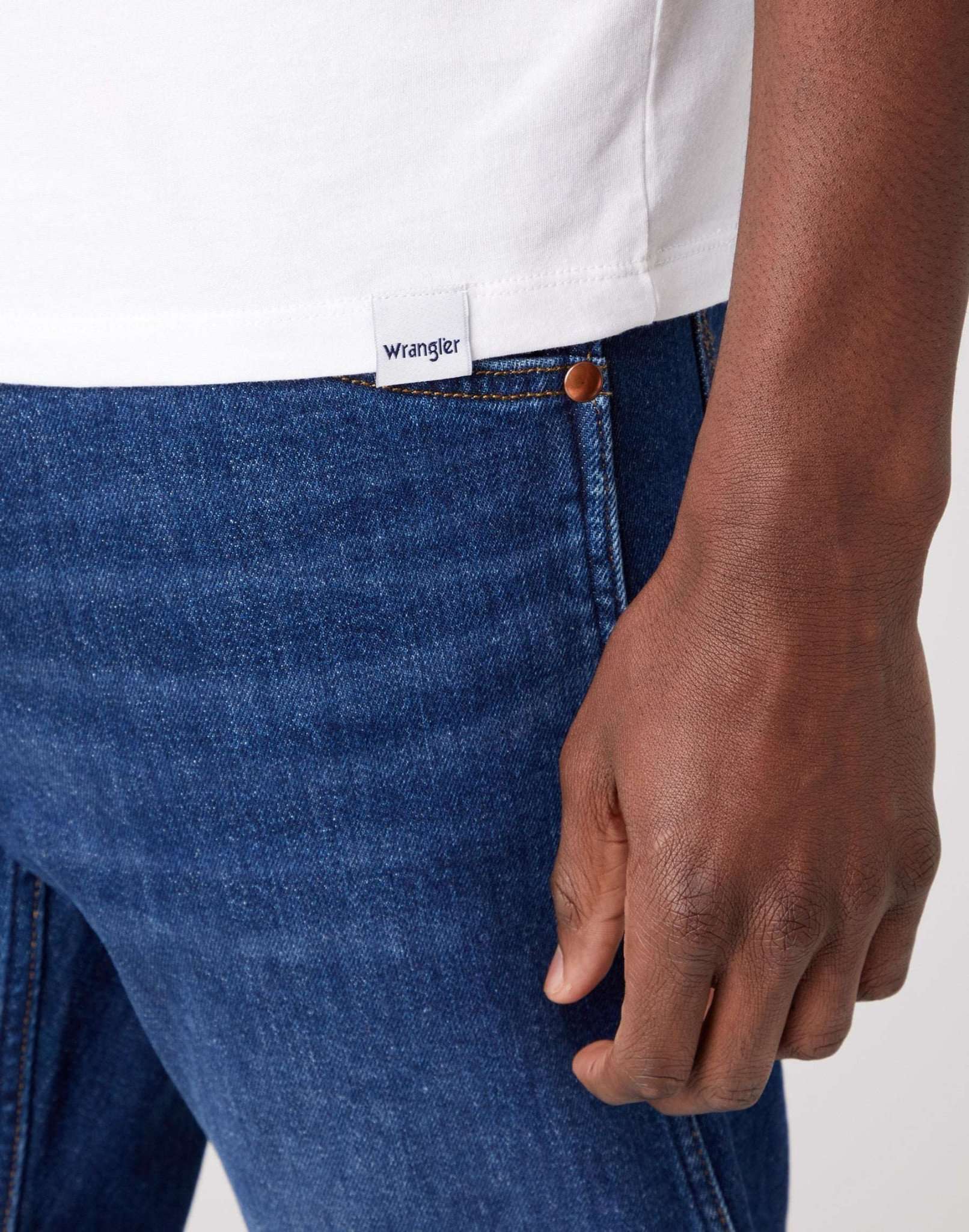 2 Pack Tee in White/White T-Shirts Wrangler