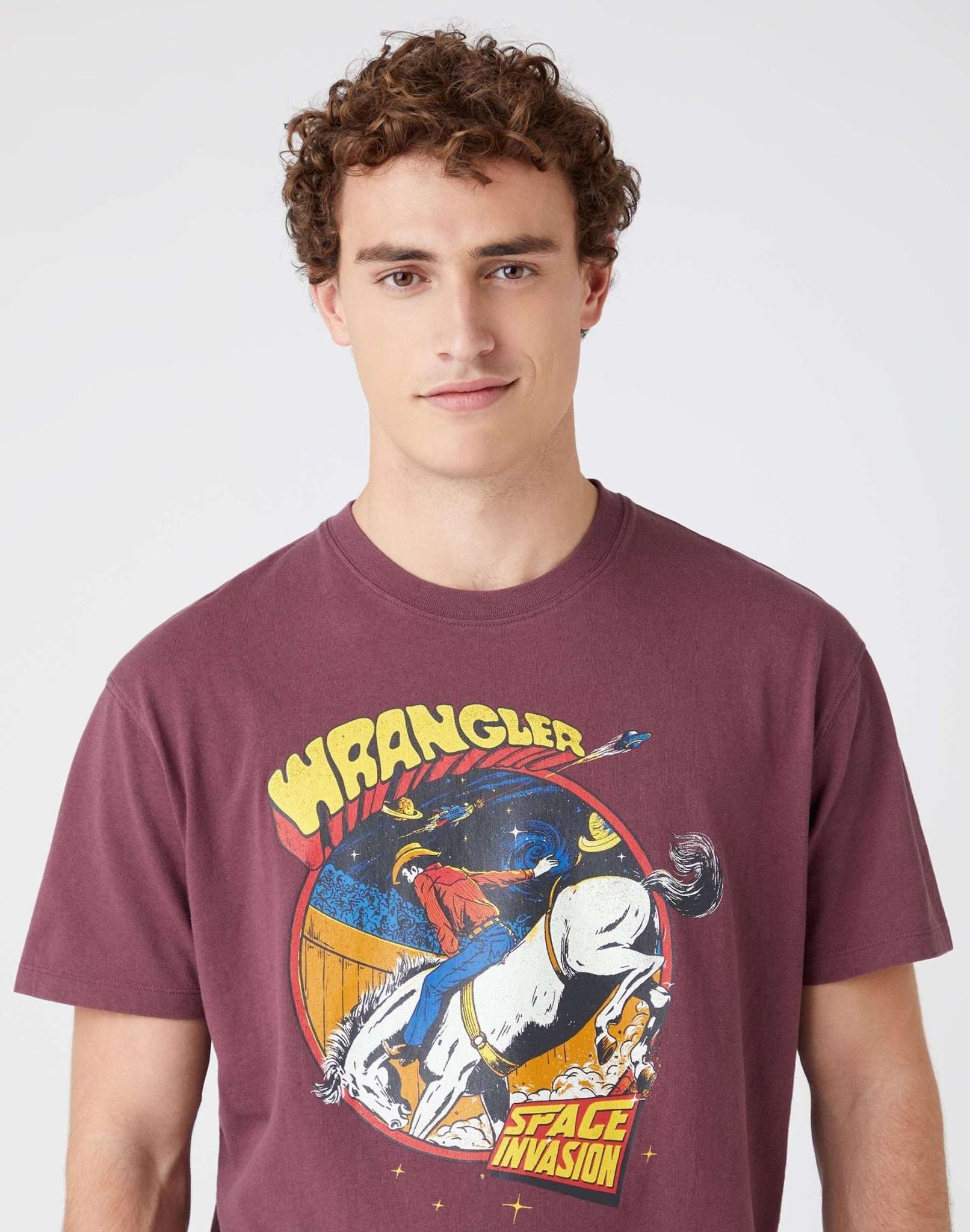 Cosmic Tee in Catawba Grape T-Shirts Wrangler