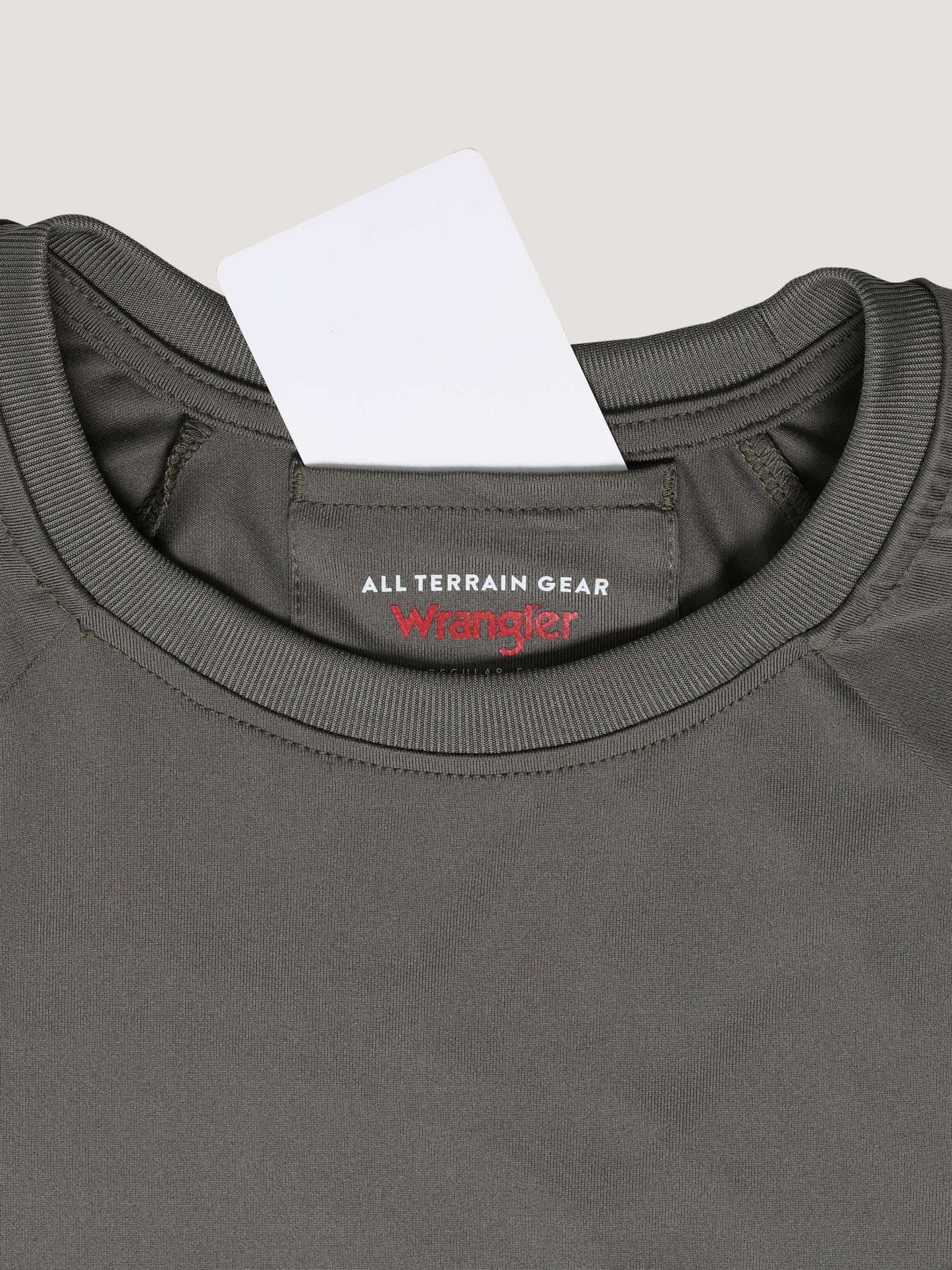 All Terrain Gear Langarm Performance Tee in Dusty Olive Langarmshirts Wrangler