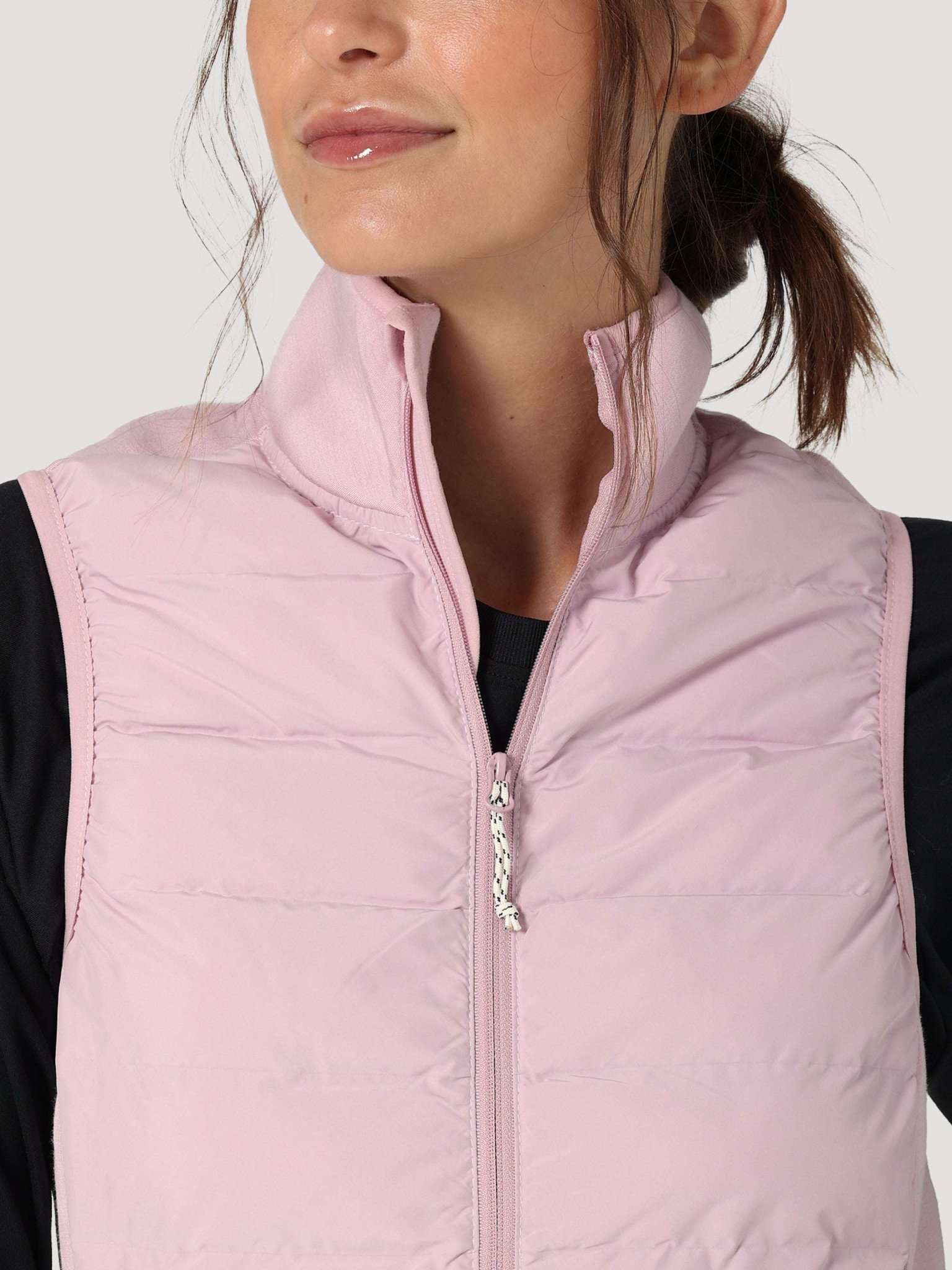 All Terrain Gear Athletic Hybrid Vest in Lilac Jacken Wrangler