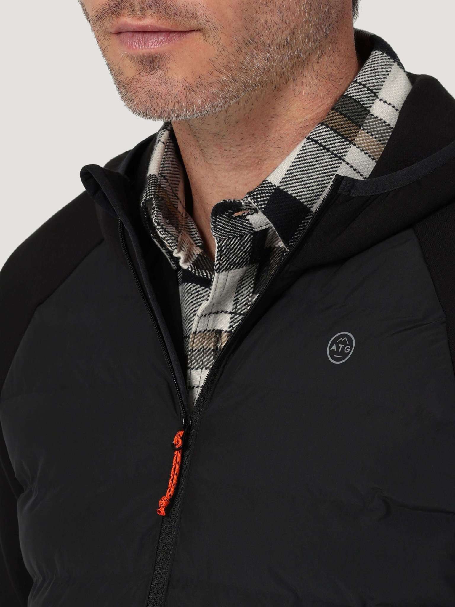 All Terrain Gear Athletic Hybrid Jacket in Black Jacken Wrangler