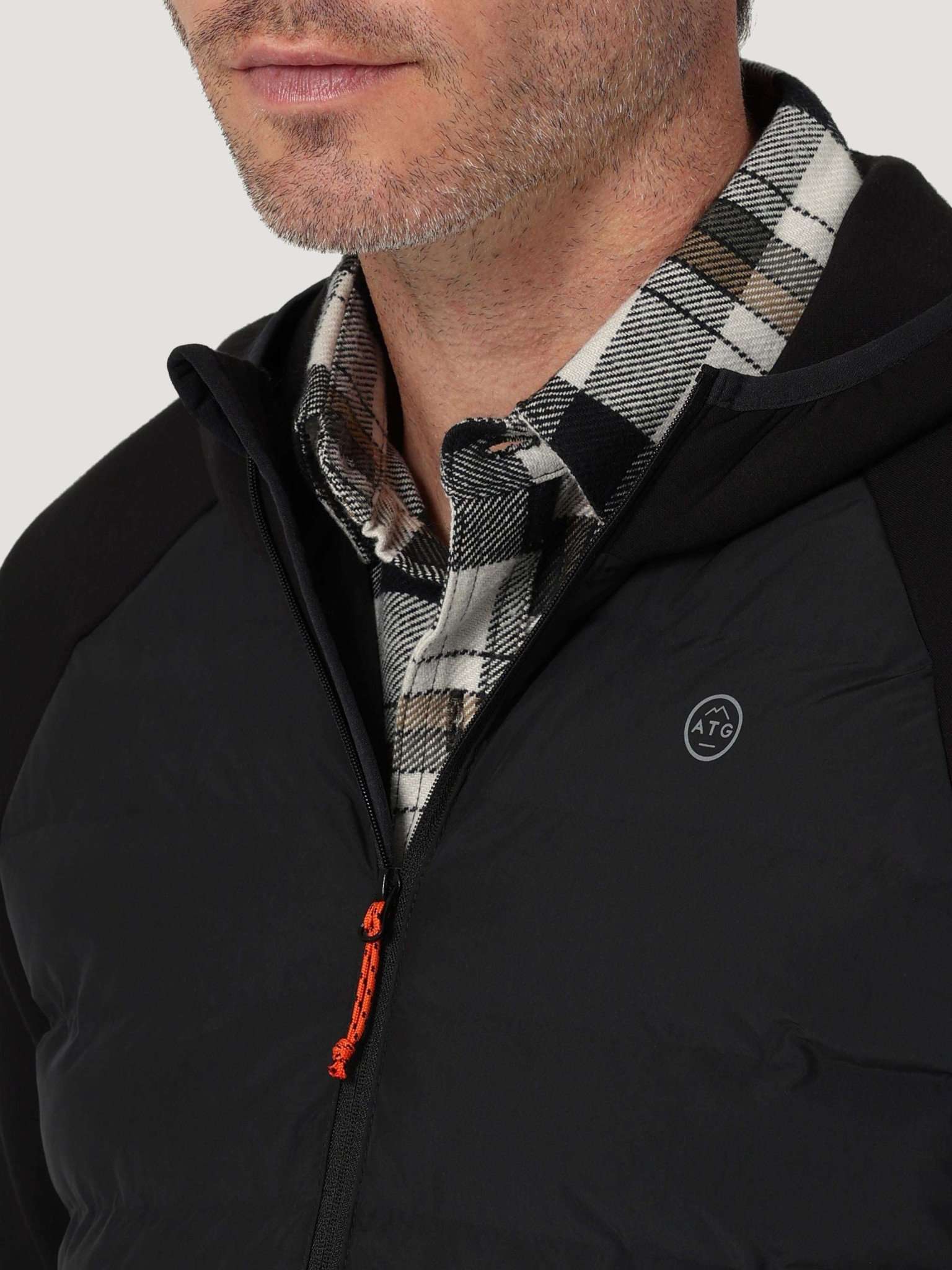 All Terrain Gear Athletic Hybrid Jacket in Black Jacken Wrangler   